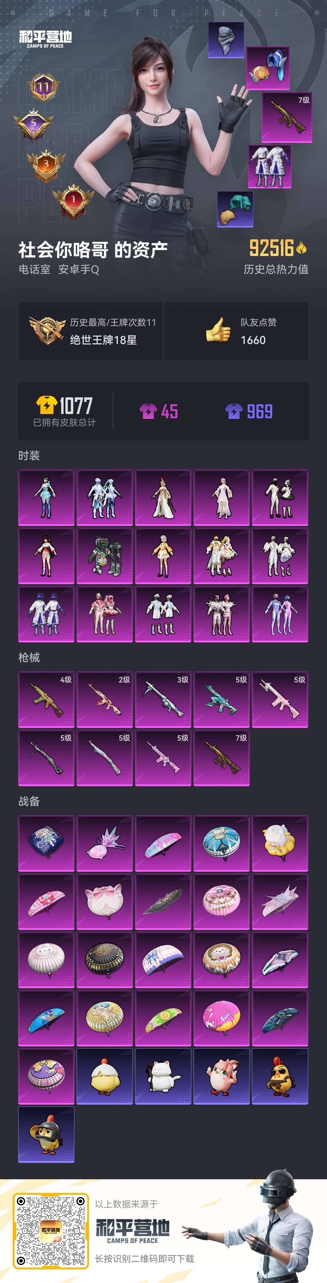 HPCMW418953和平精英账号详情图2