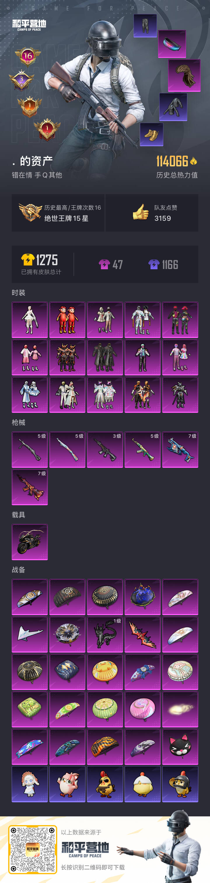 HPCMW414008和平精英账号详情图3 HPCMW414008和平精英账号详情图3