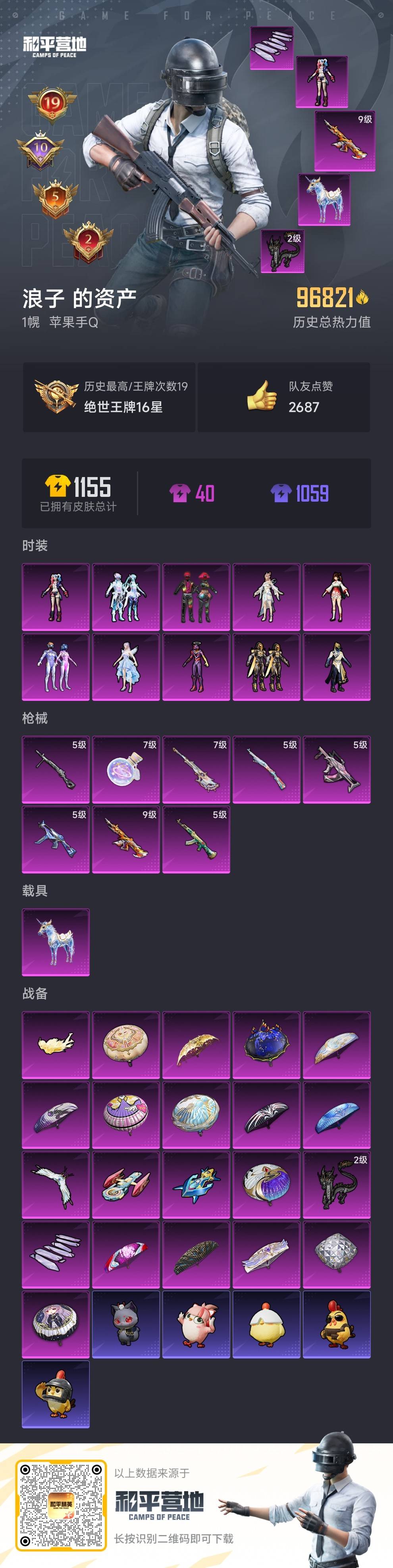 HPCMW421159和平精英账号详情图3