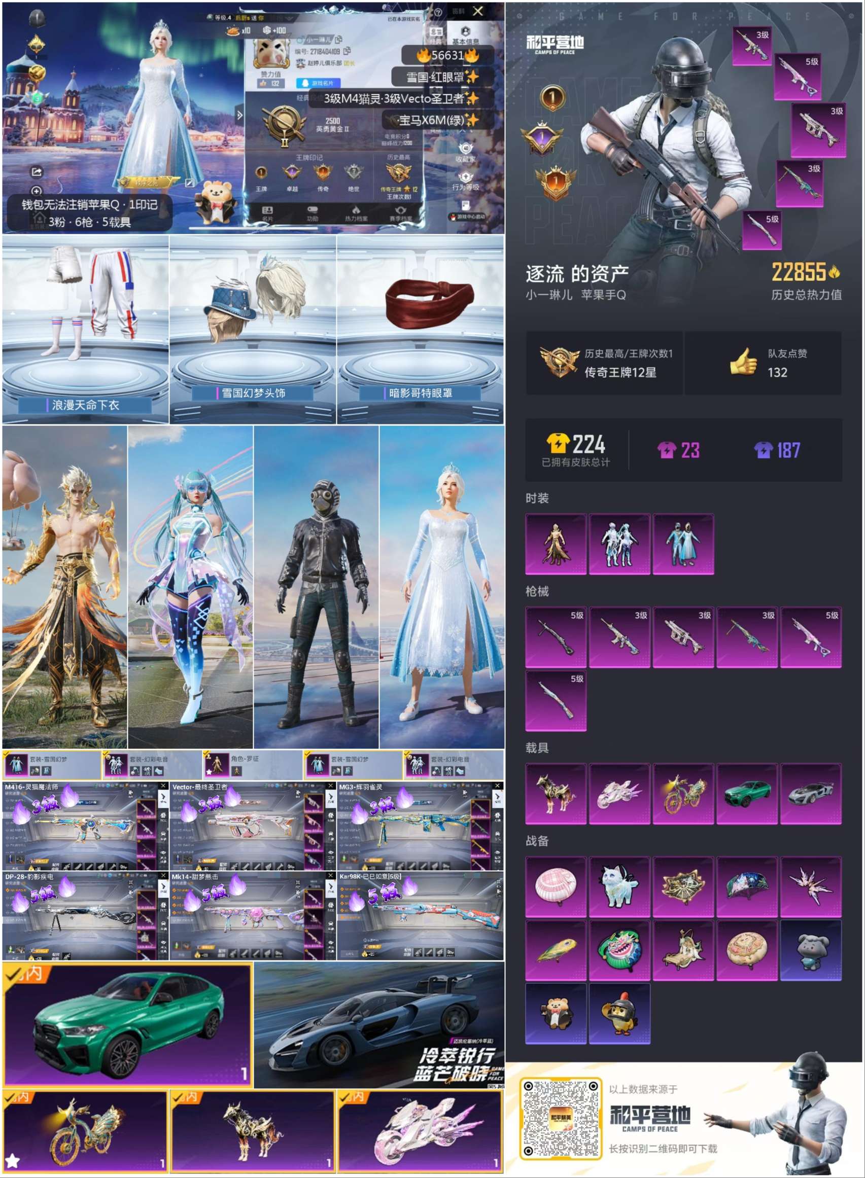 HPCMW413889和平精英账号详情图3