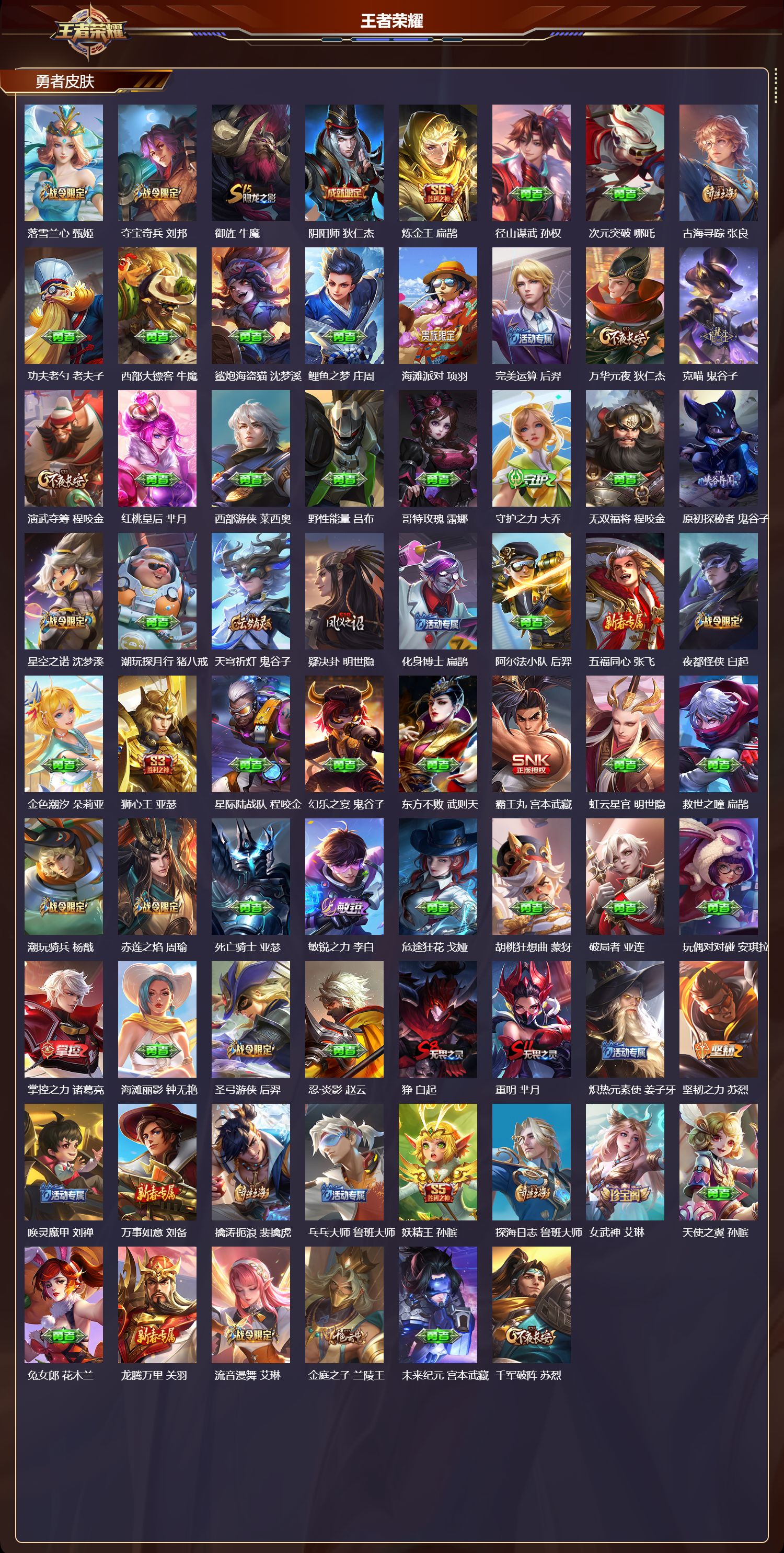 WZCMW424029王者荣耀账号详情图8