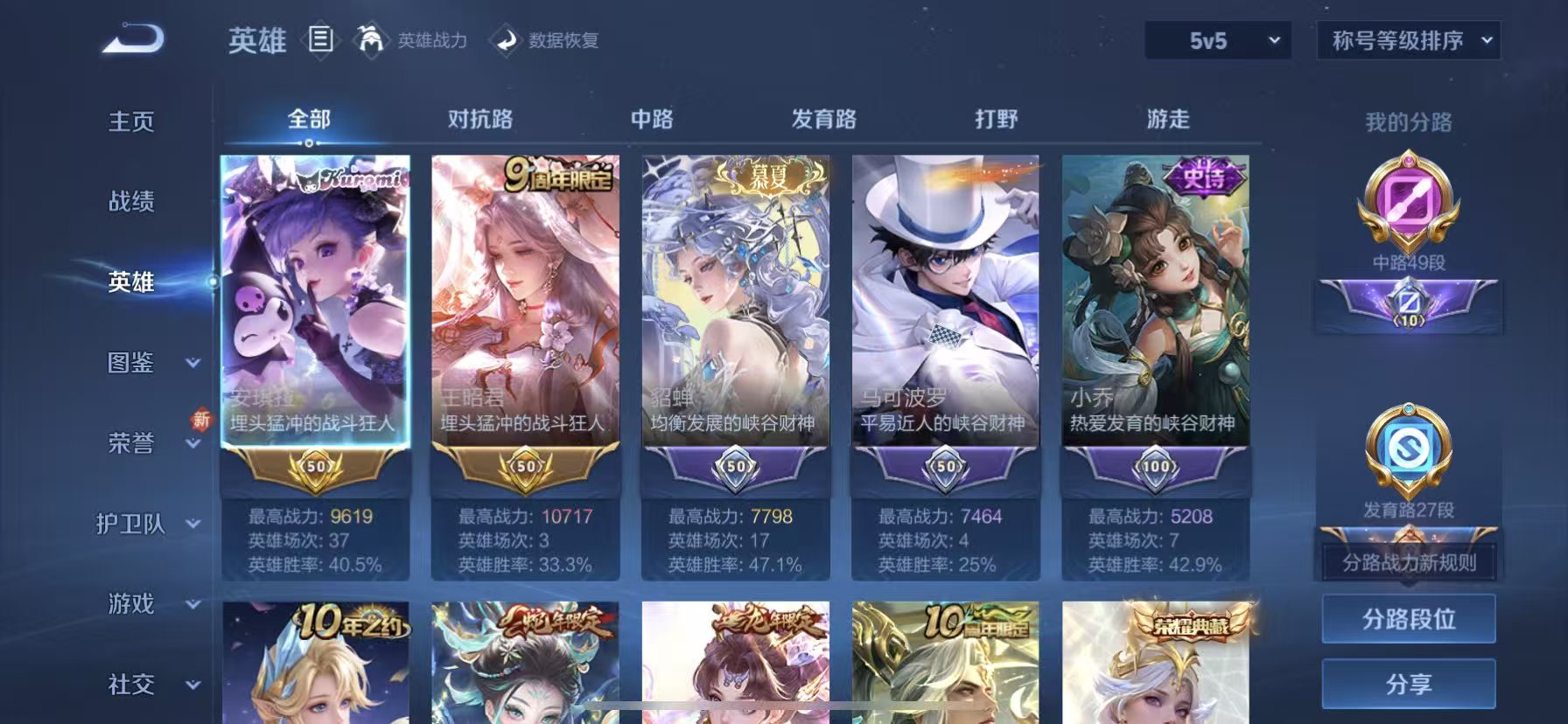 WZCMW423894王者荣耀账号详情图7