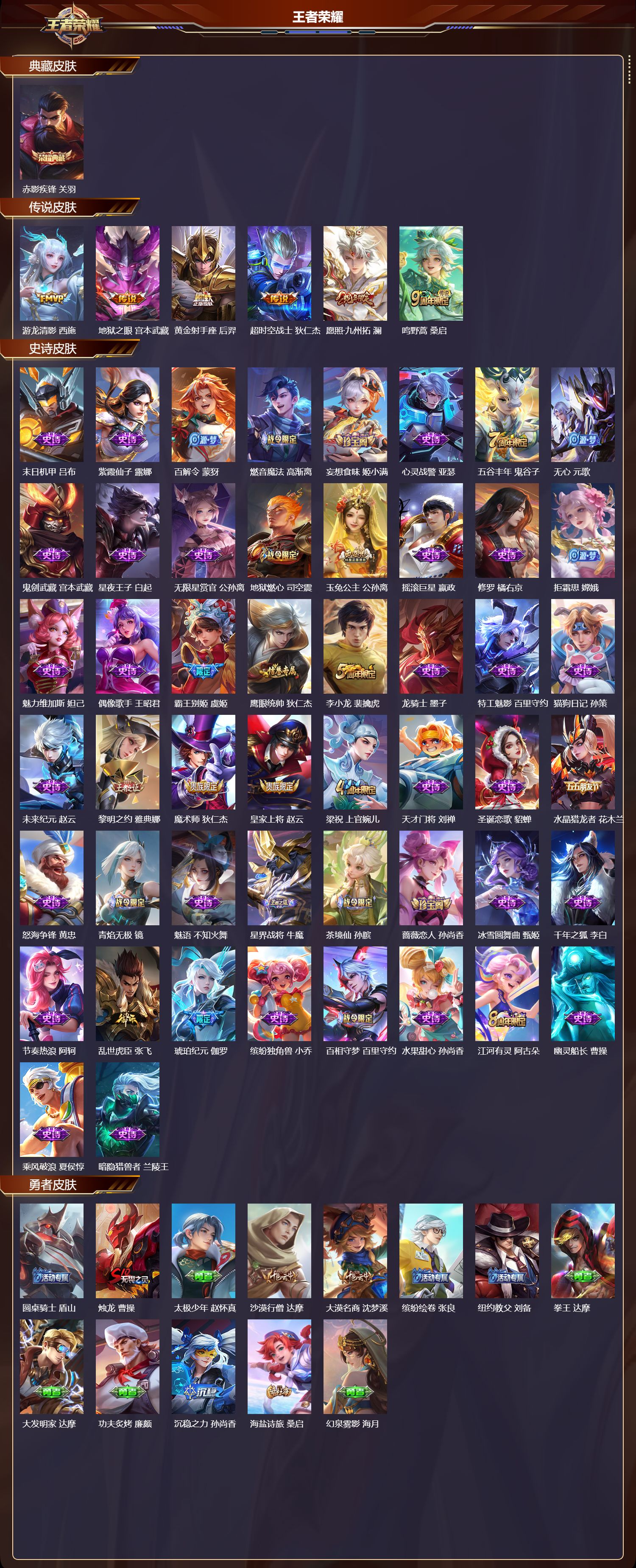 WZMK429516王者荣耀账号详情图2 WZMK429516王者荣耀账号详情图2