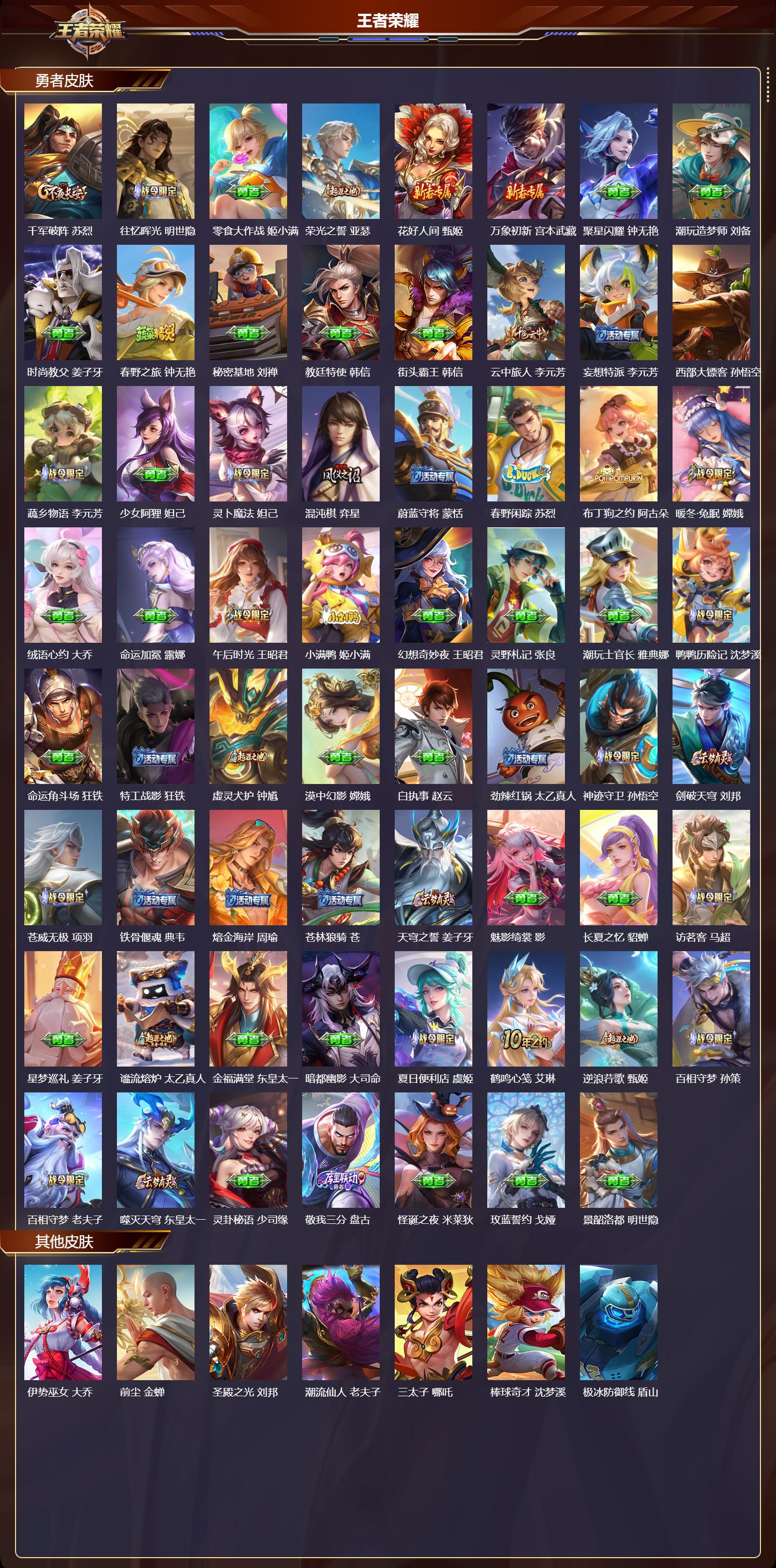 WZQM429535王者荣耀账号详情图7