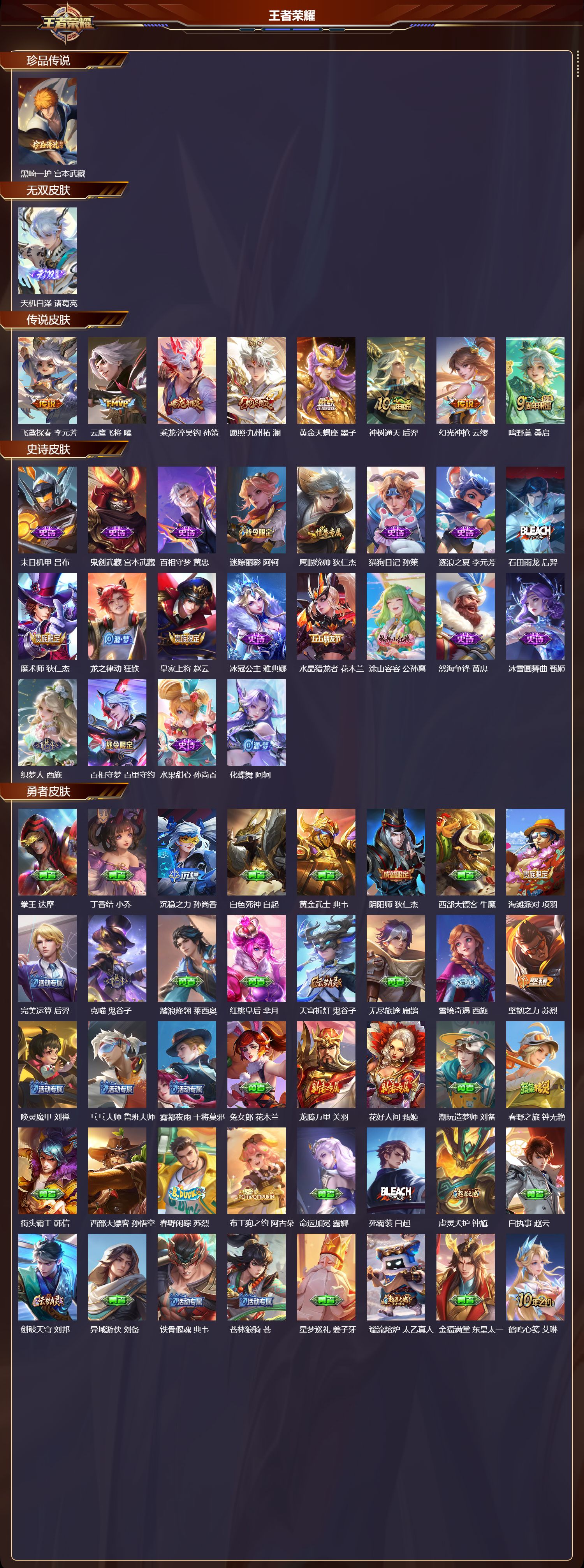 WZCMW423816王者荣耀账号详情图6