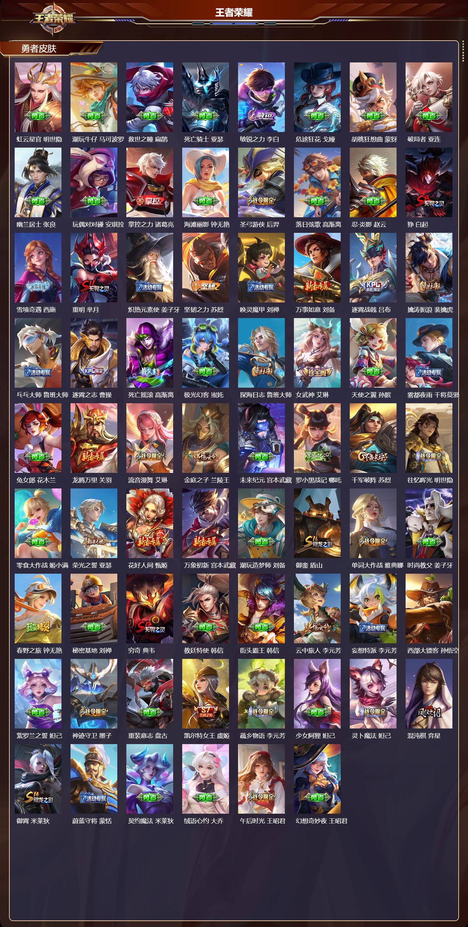 WZCMW424158王者荣耀账号详情图10