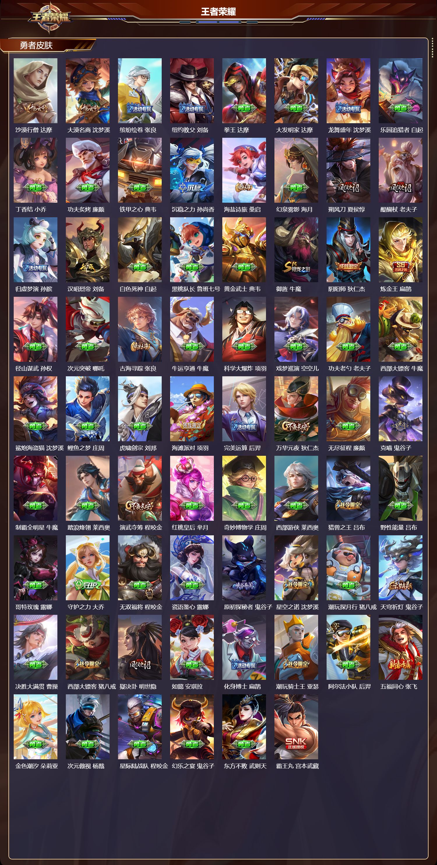 WZCMW424158王者荣耀账号详情图9