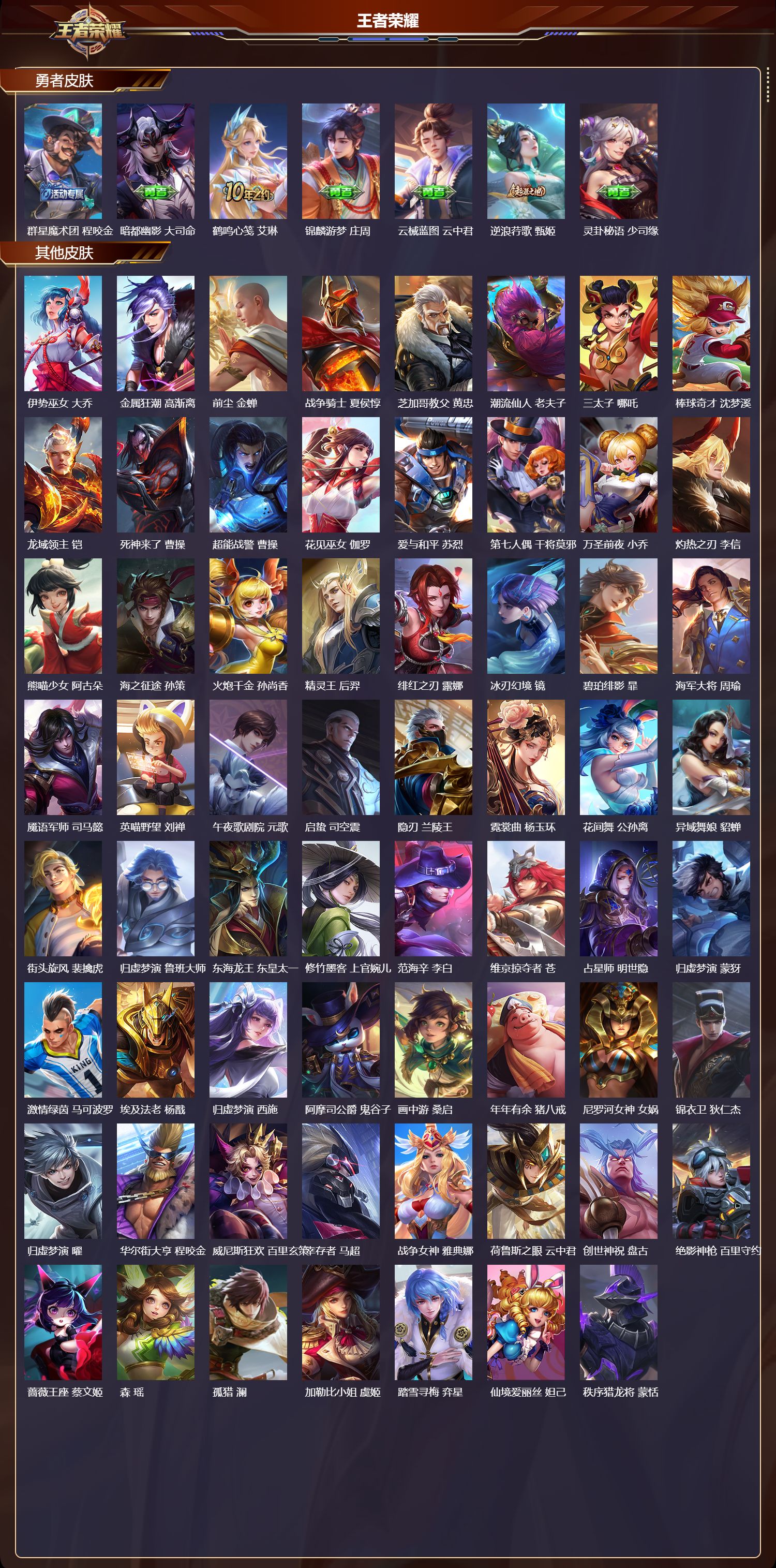 WZCMW424050王者荣耀账号详情图9