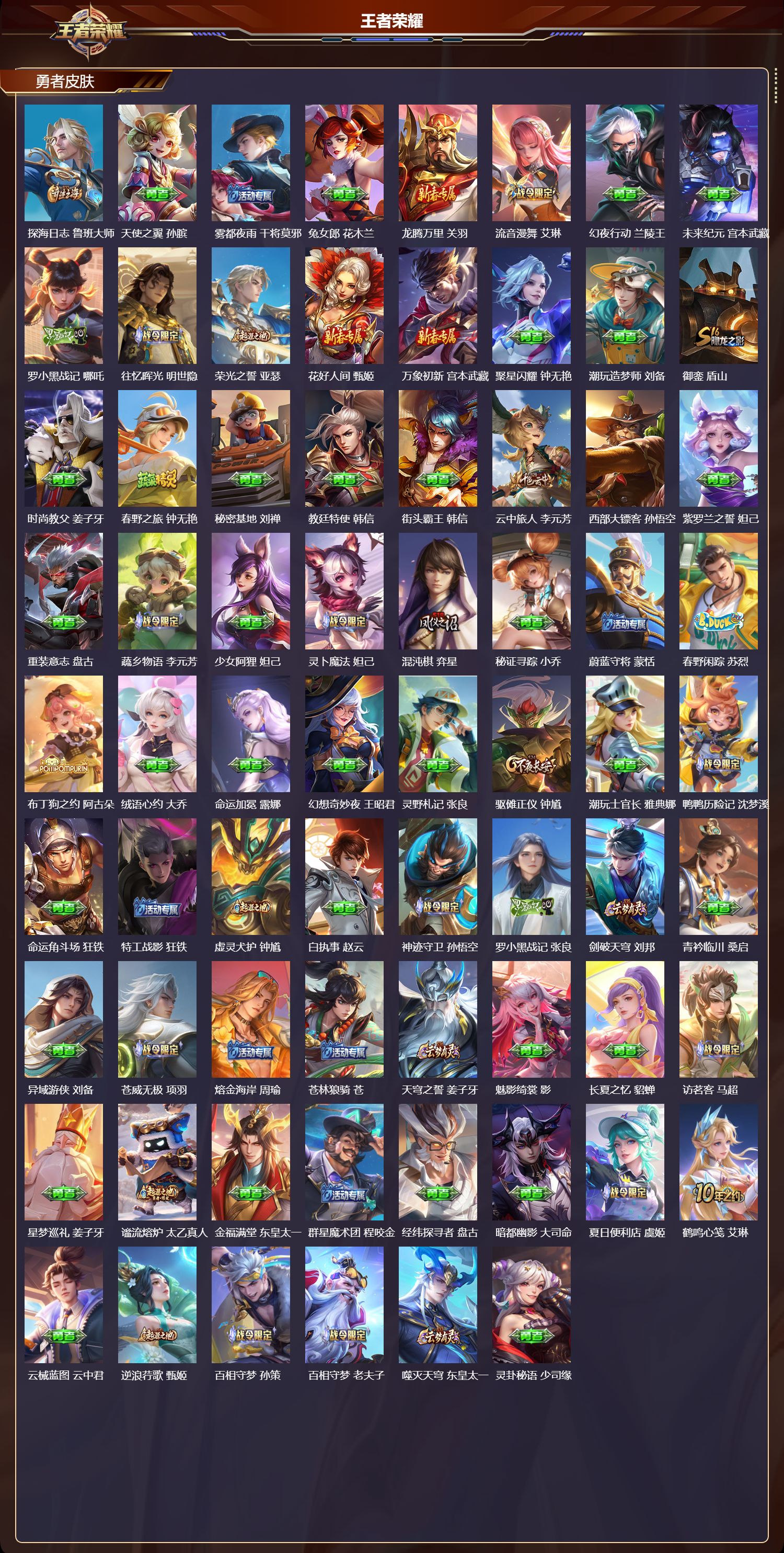 WZMK429534王者荣耀账号详情图5