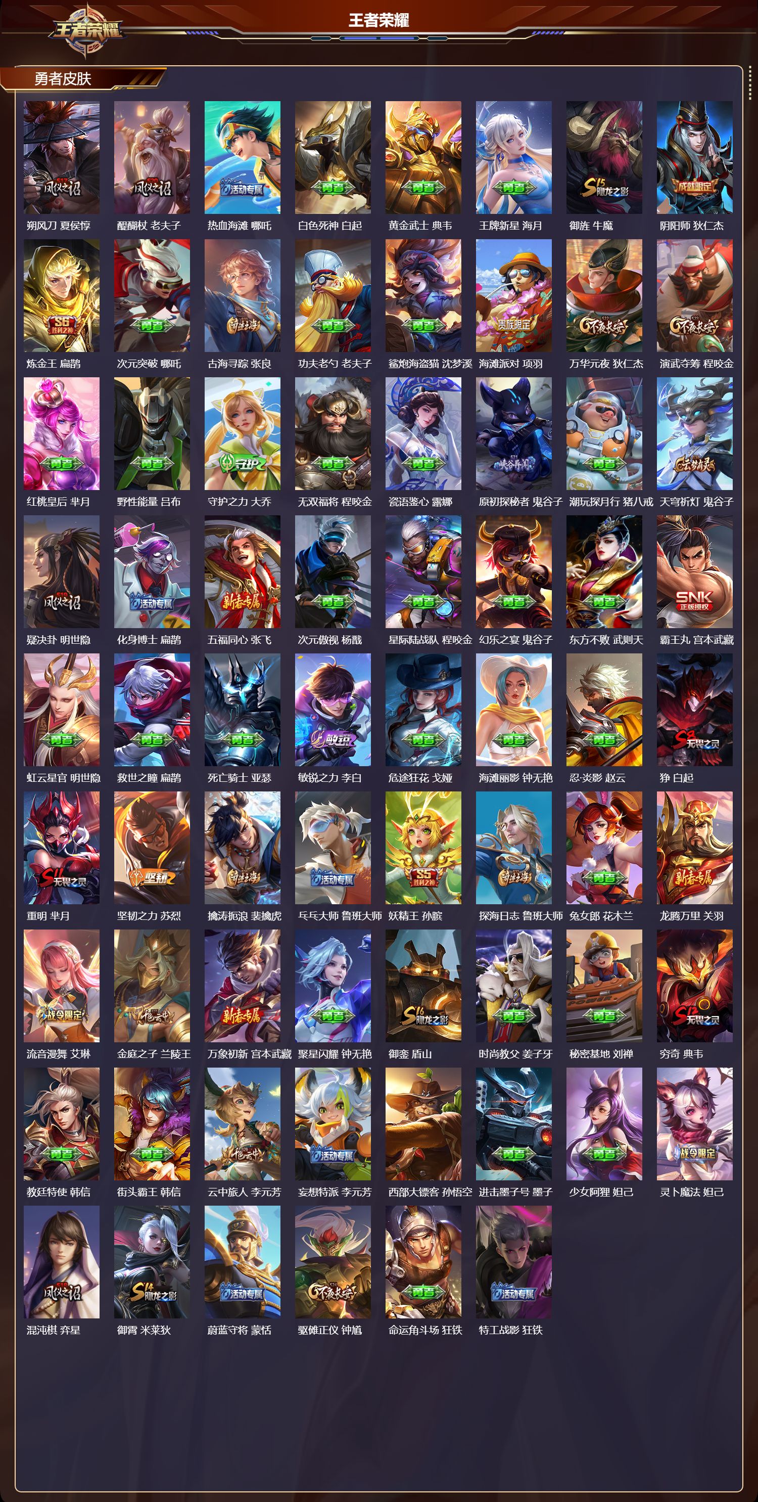 WZMK429516王者荣耀账号详情图3 WZMK429516王者荣耀账号详情图3