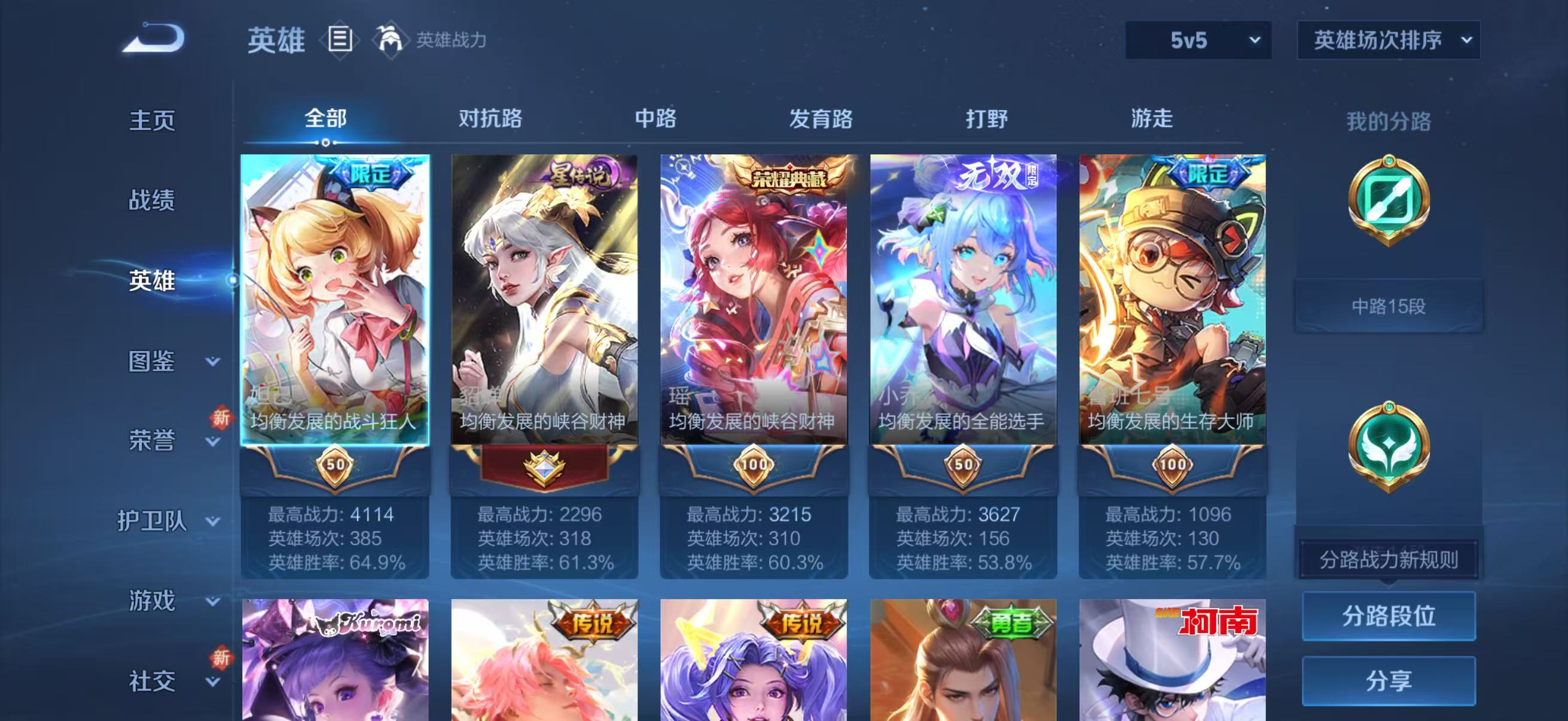 WZCMW423947王者荣耀账号详情图5