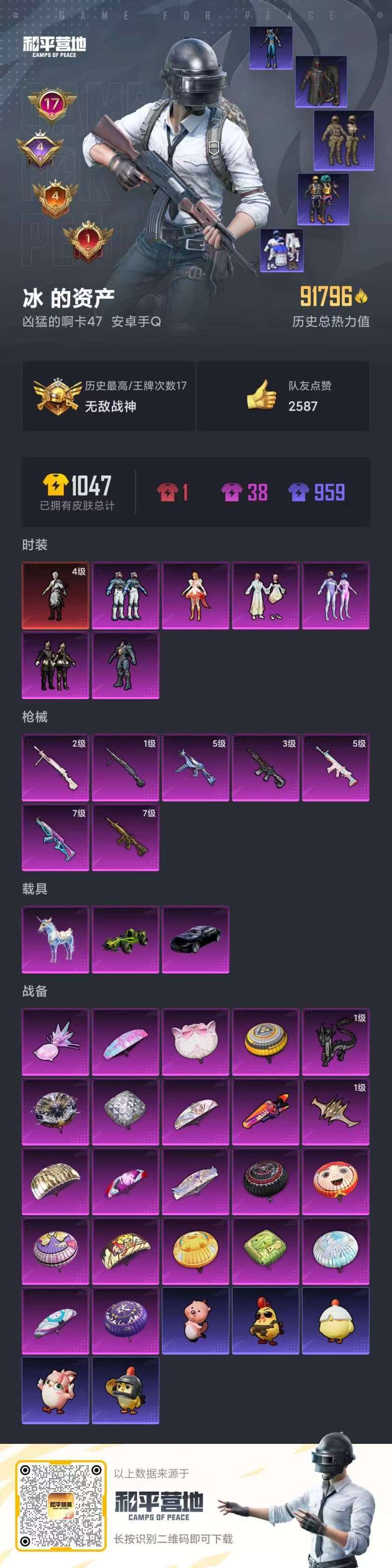 HPCMW413897和平精英账号详情图2