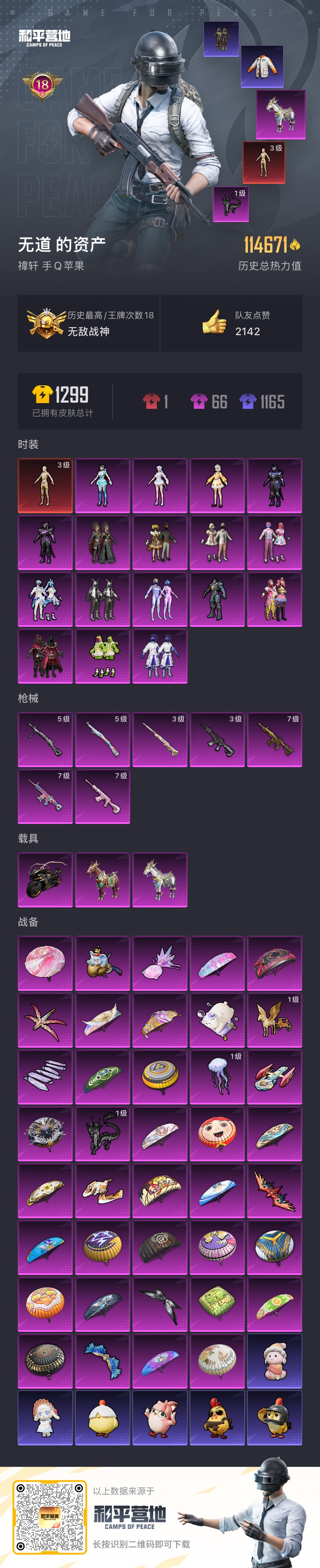 HPSJ420051和平精英账号详情图3