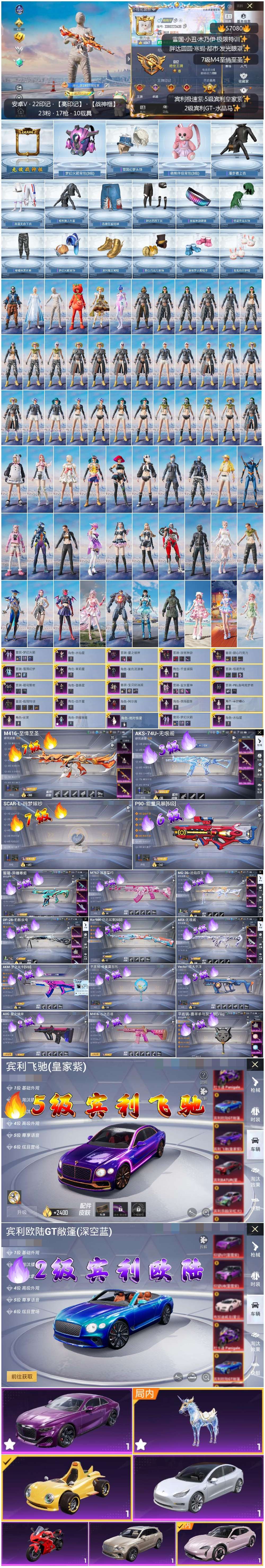 HPCMW417356和平精英账号详情图3