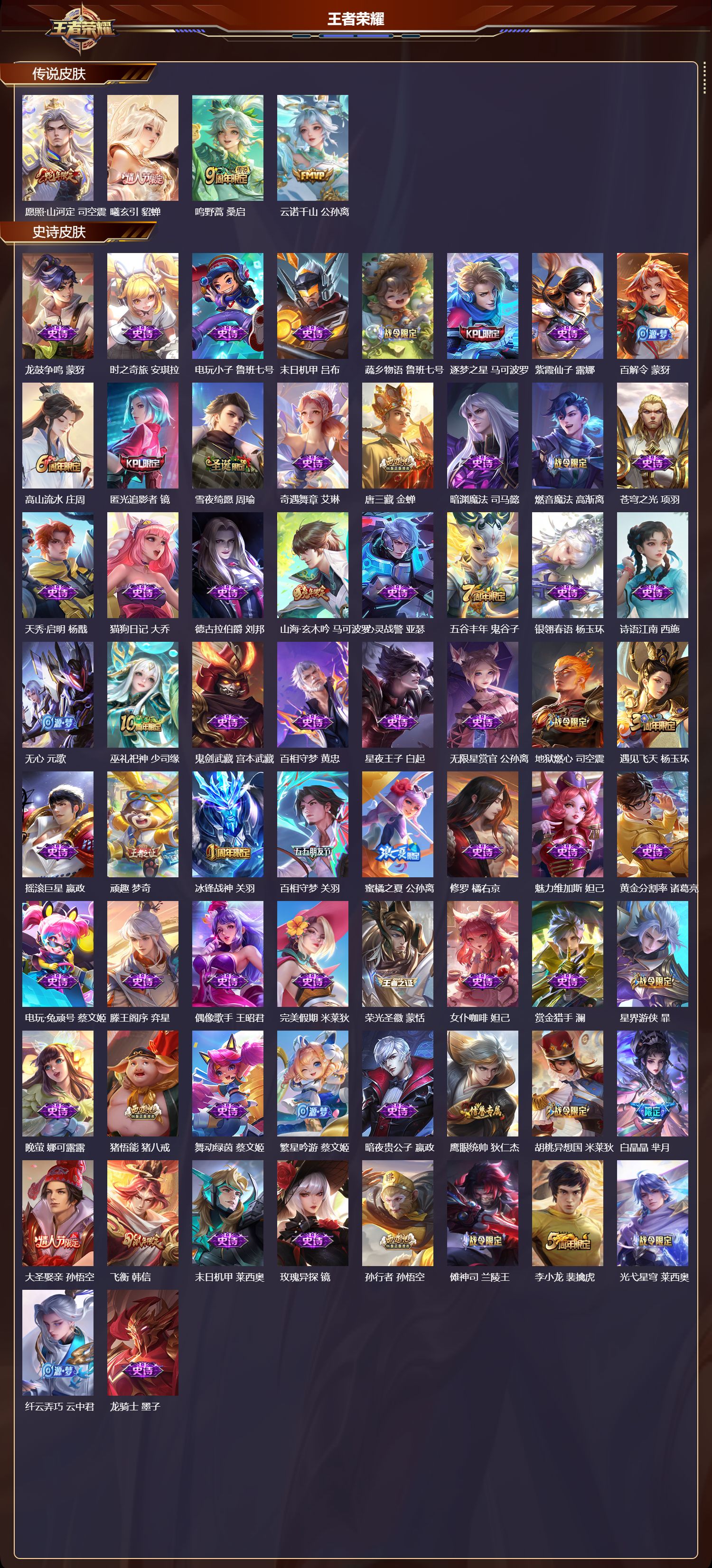 WZCMW430912王者荣耀账号详情图8