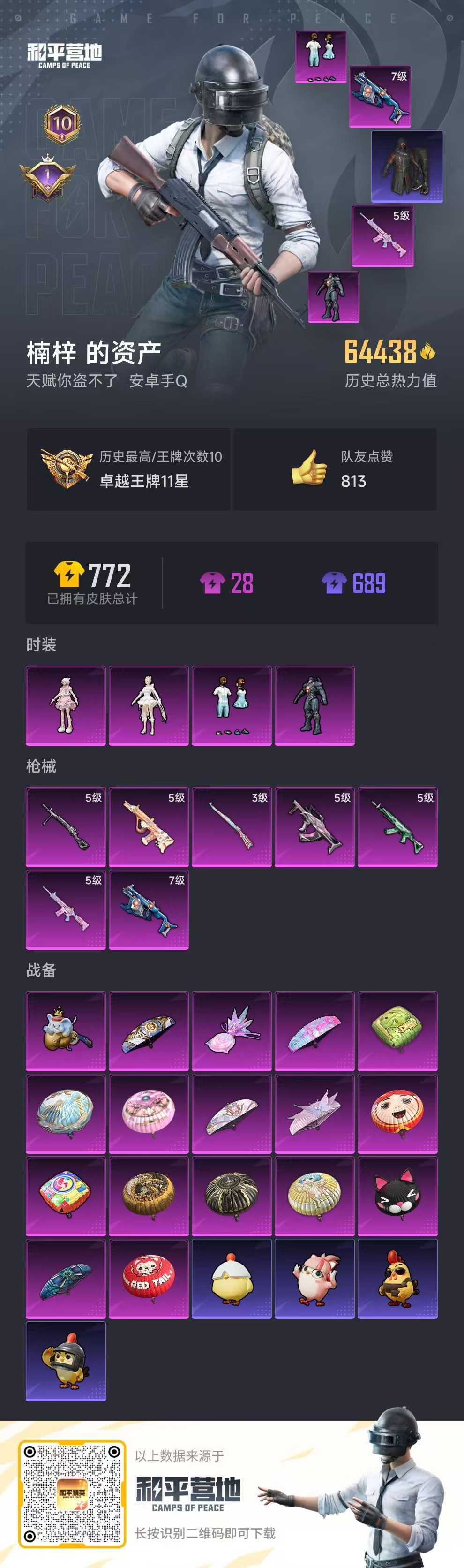 HPSJ421460和平精英账号详情图3 HPSJ421460和平精英账号详情图3