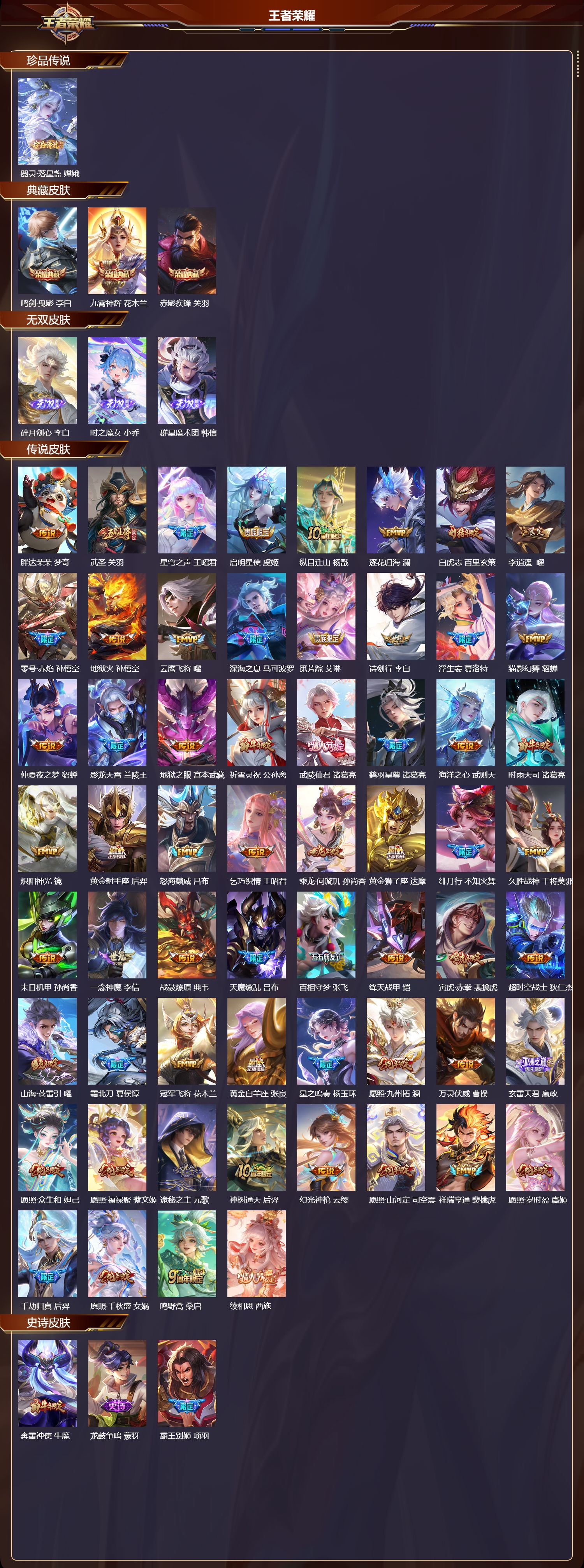 WZCMW430987王者荣耀账号详情图6