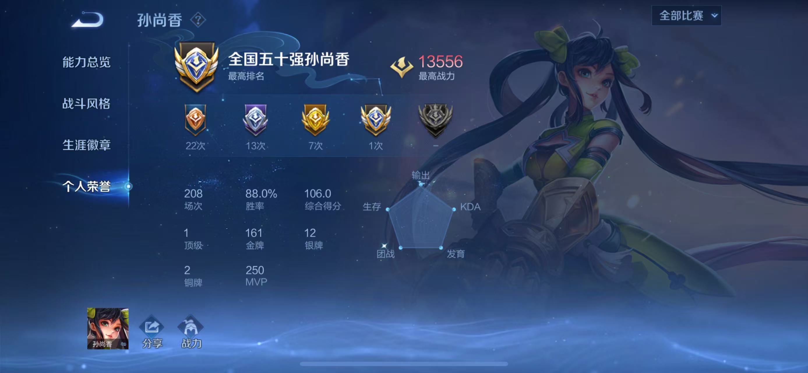 WZCMW431732王者荣耀账号详情图2 WZCMW431732王者荣耀账号详情图2