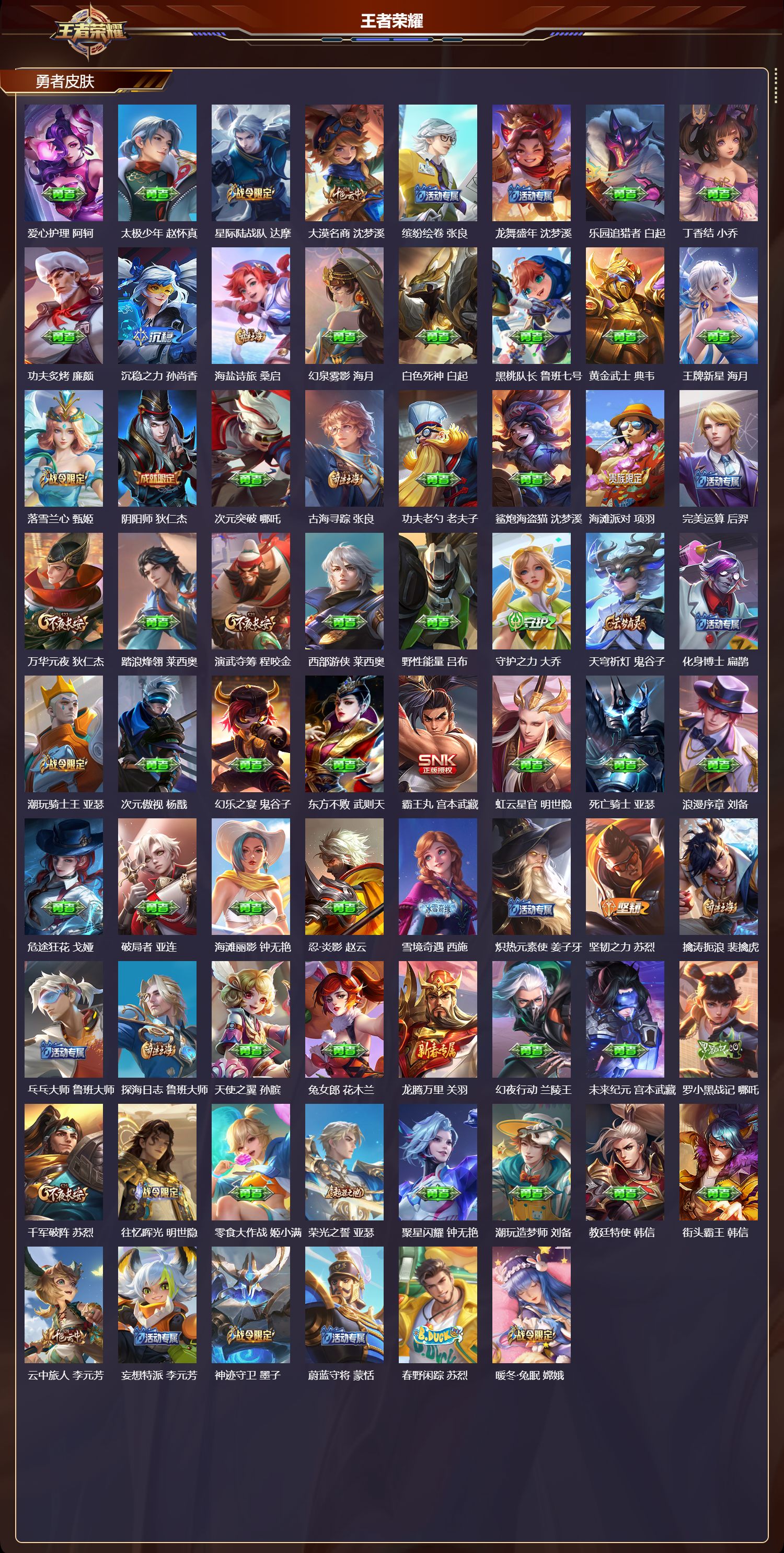 WZCMW430989王者荣耀账号详情图9