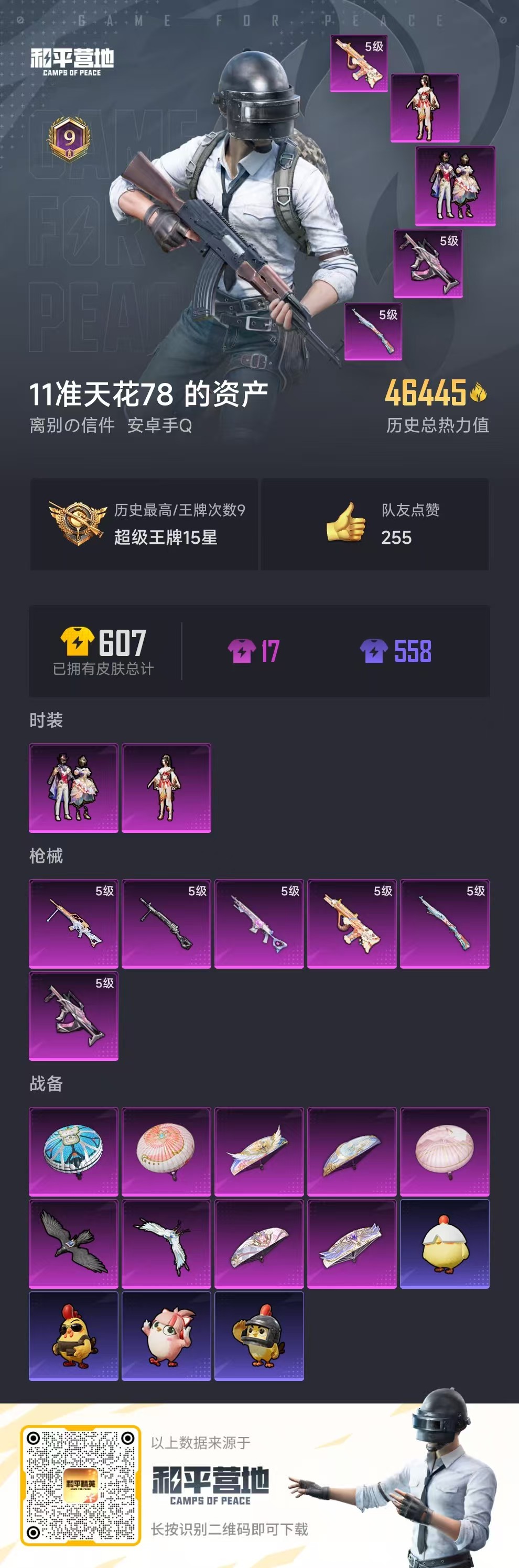 HPCMW421417和平精英账号详情图3 HPCMW421417和平精英账号详情图3