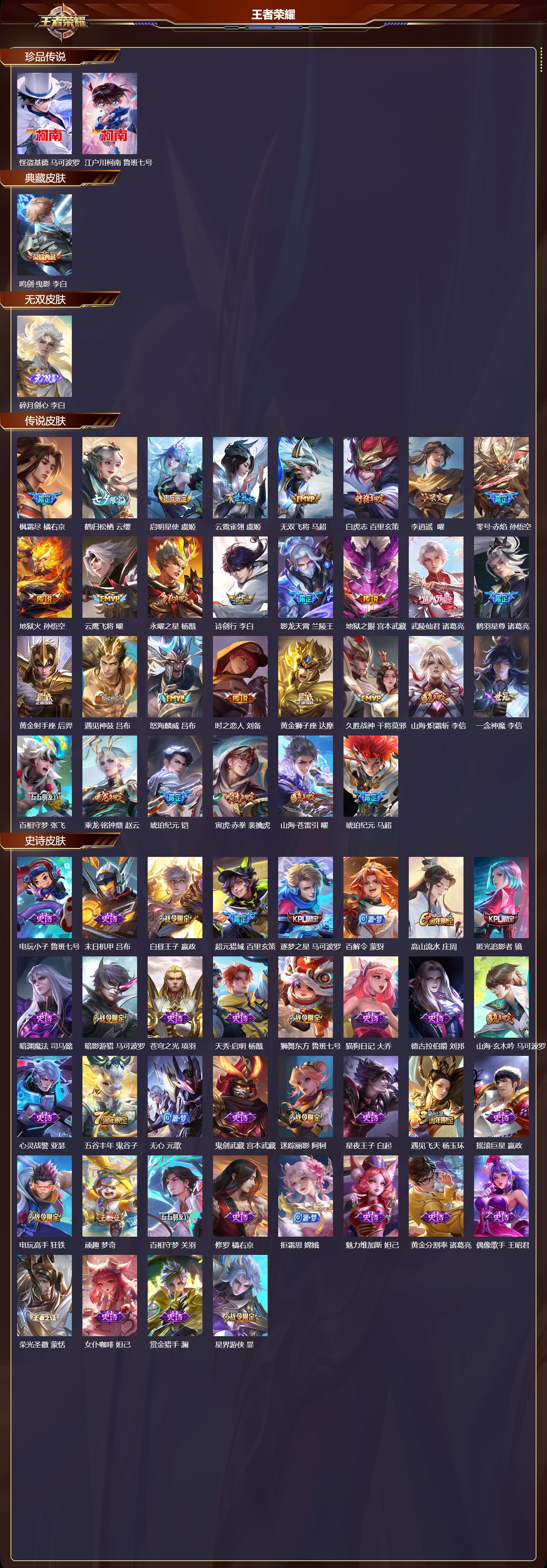 WZCMW431003王者荣耀账号详情图7