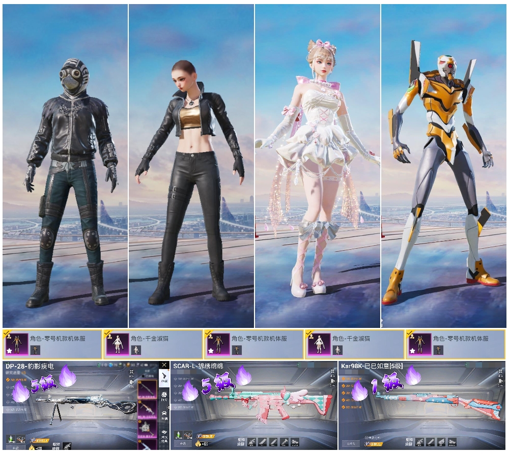 HPSJ421493和平精英账号详情图4