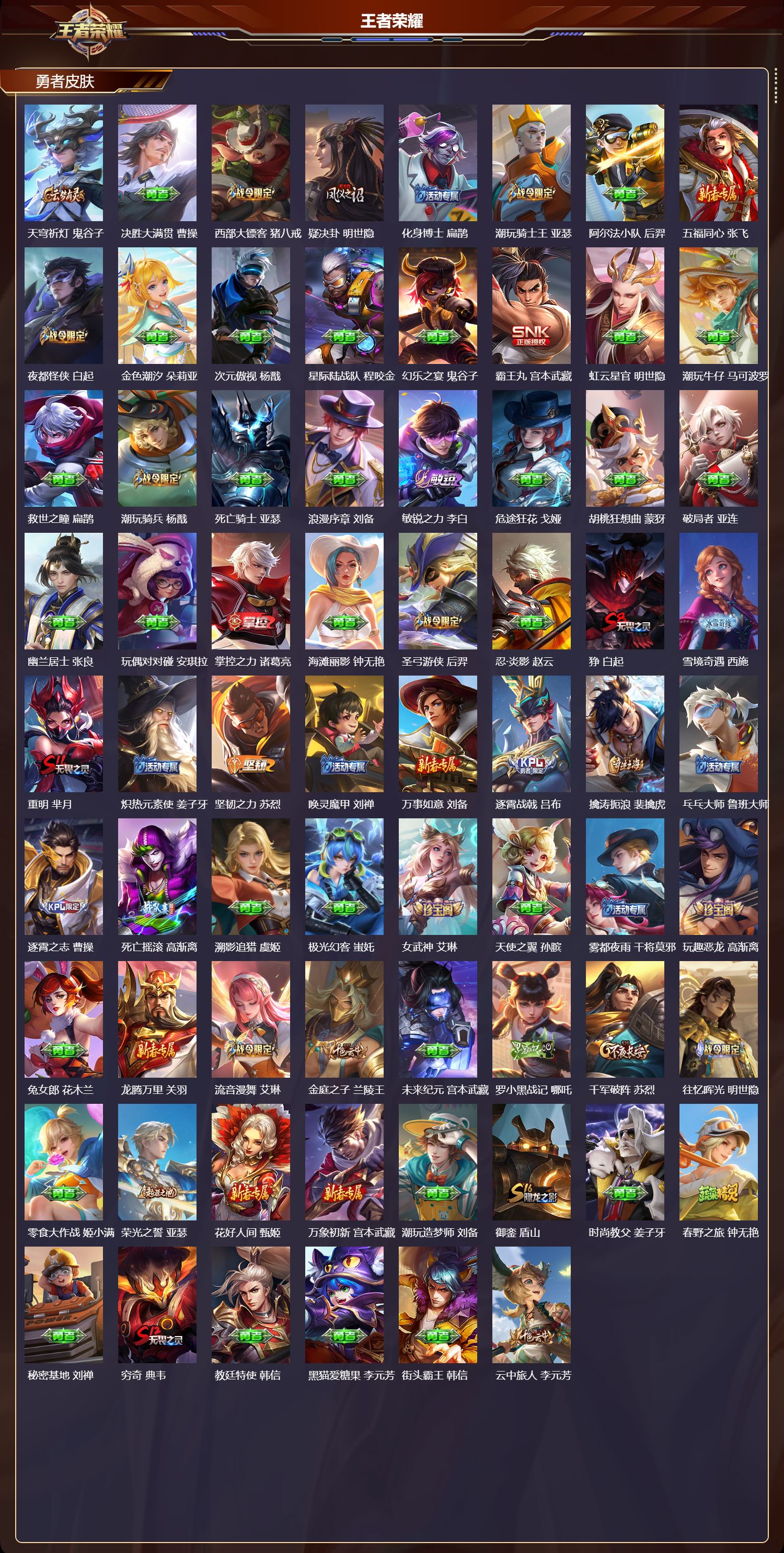 WZCMW430957王者荣耀账号详情图9