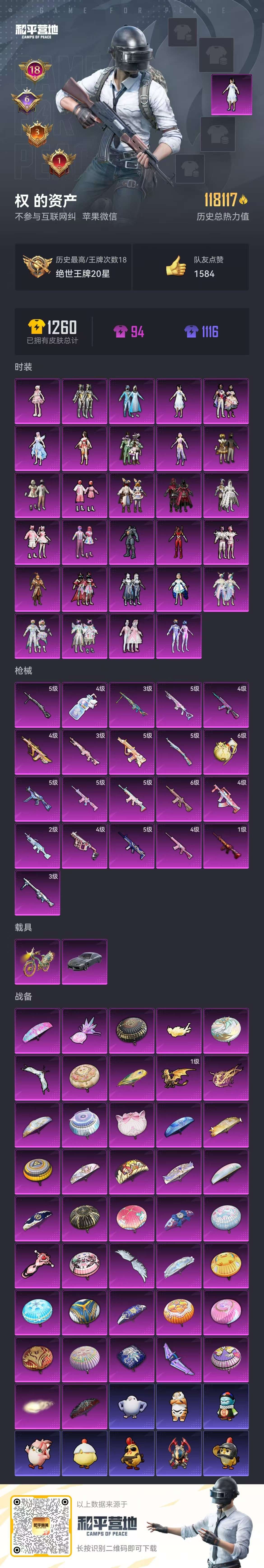 HPCMW417994和平精英账号详情图3 HPCMW417994和平精英账号详情图3