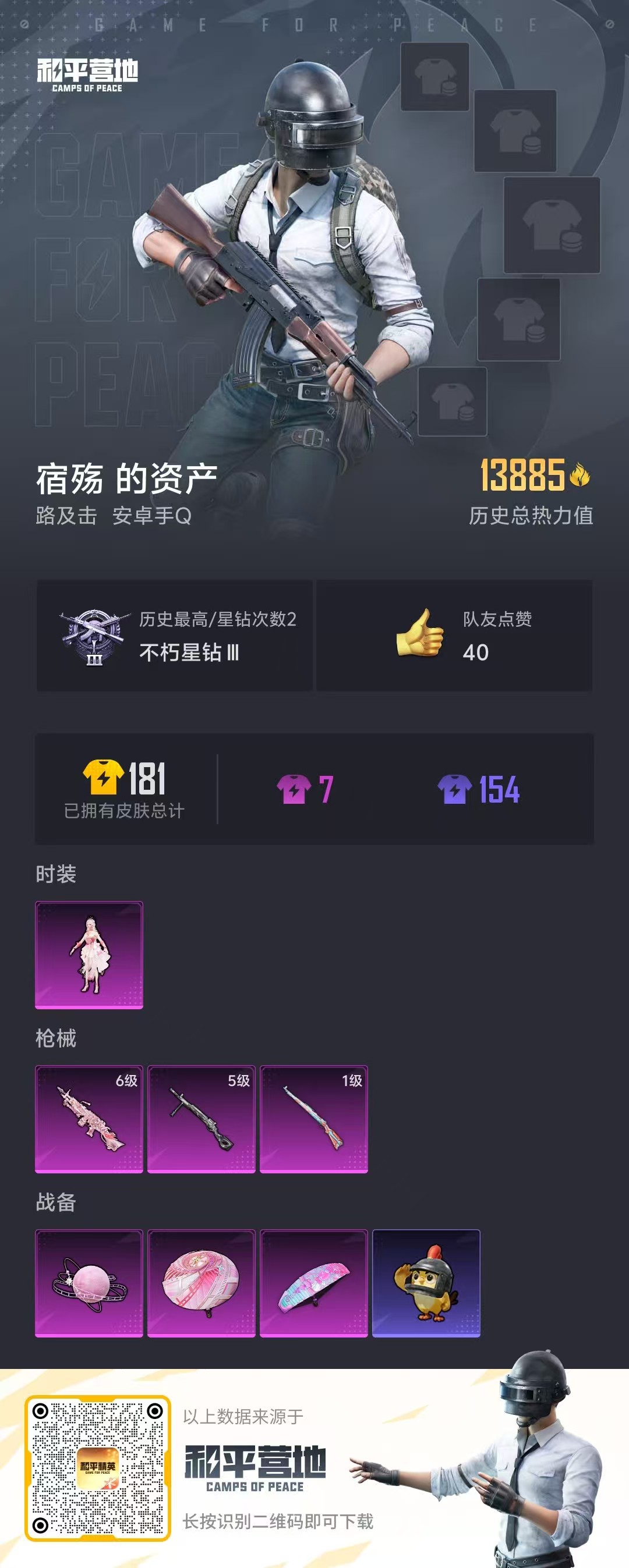 HPCMW417987和平精英账号详情图3