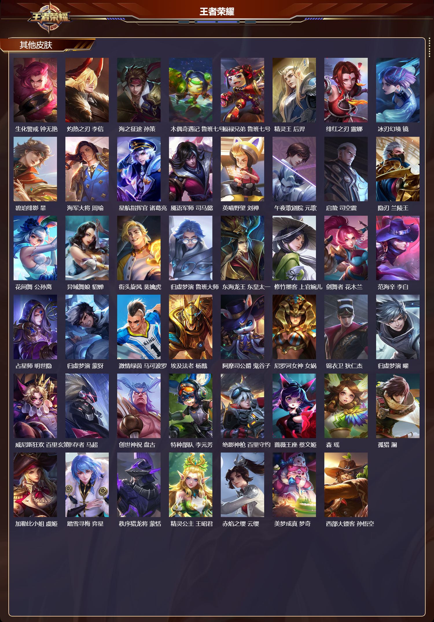 WZQM434049王者荣耀账号详情图6