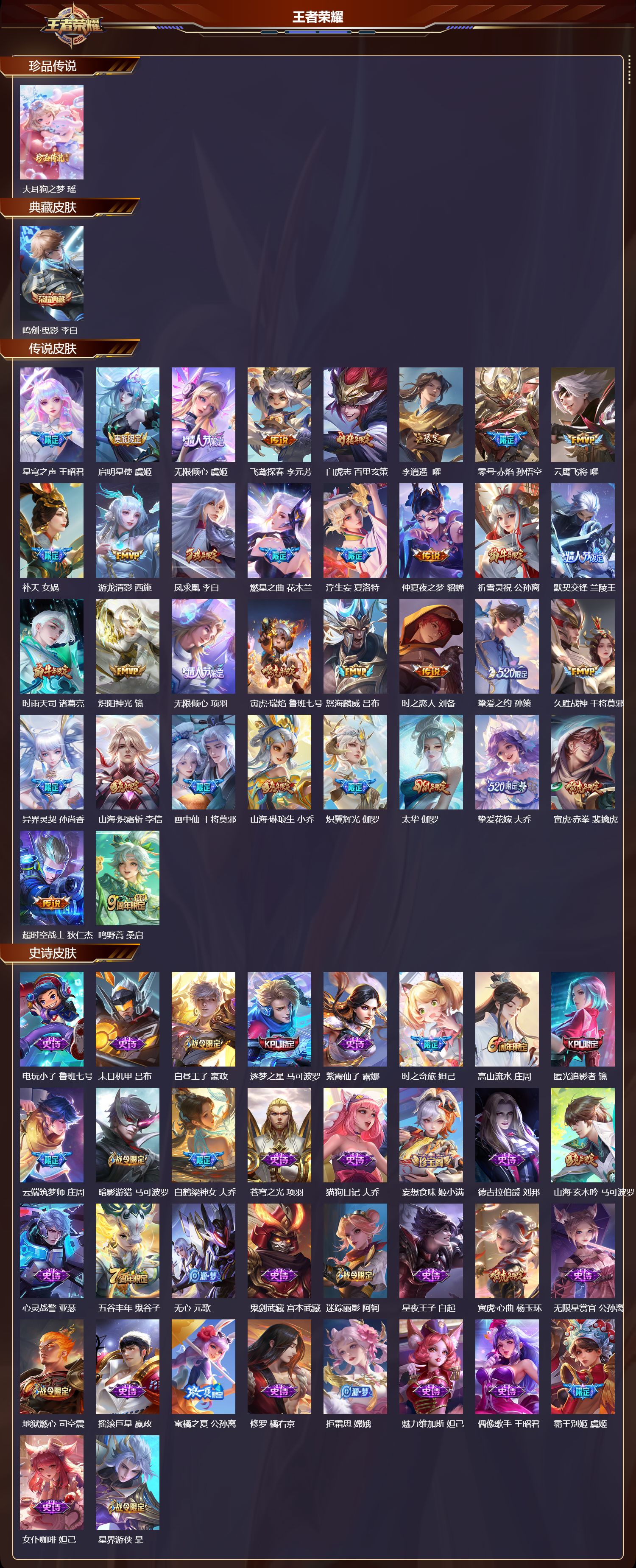 WZCMW430887王者荣耀账号详情图8