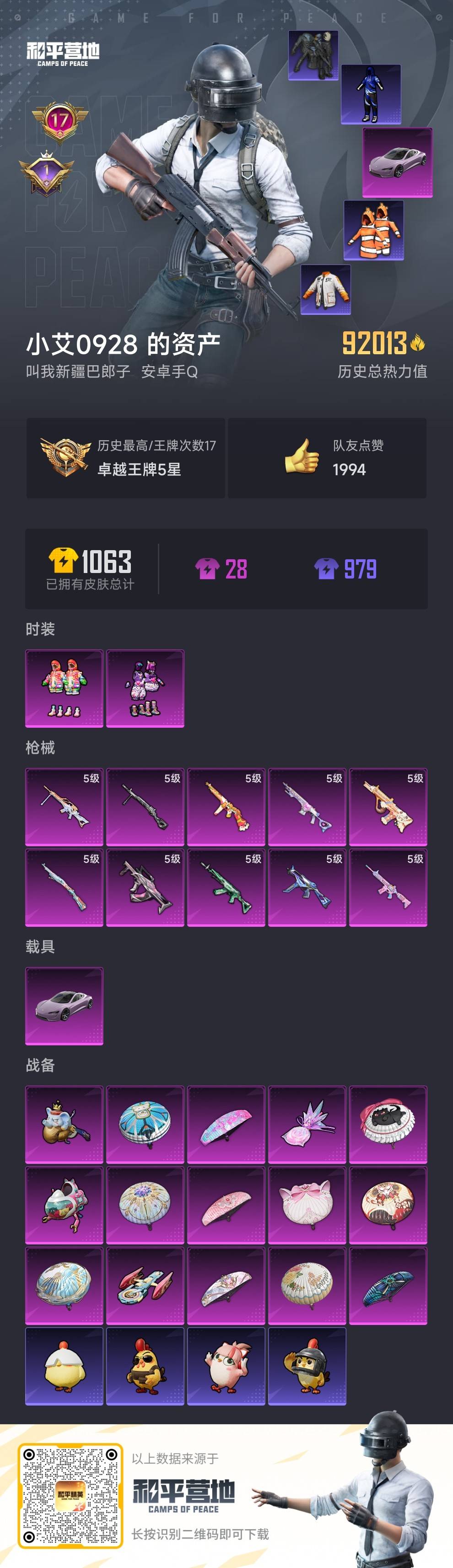 HPSJ415127和平精英账号详情图3