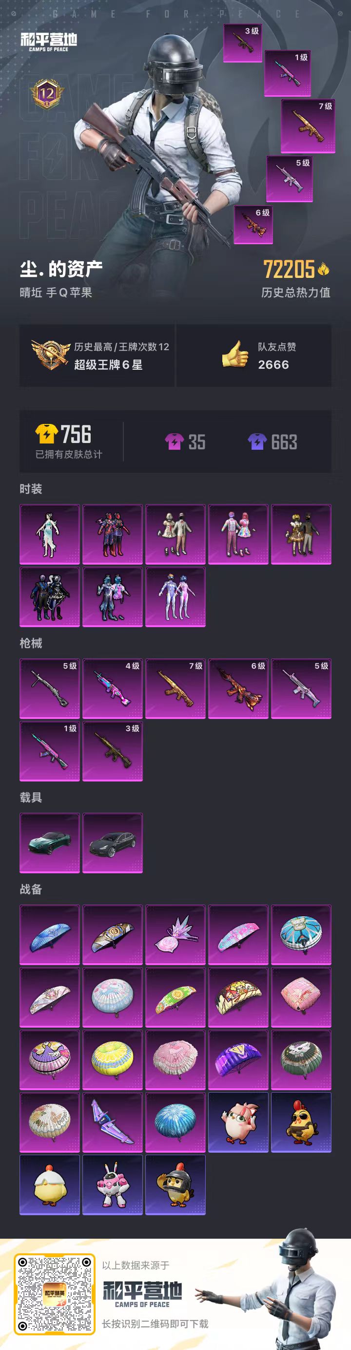 HPCMW417960和平精英账号详情图4 HPCMW417960和平精英账号详情图4