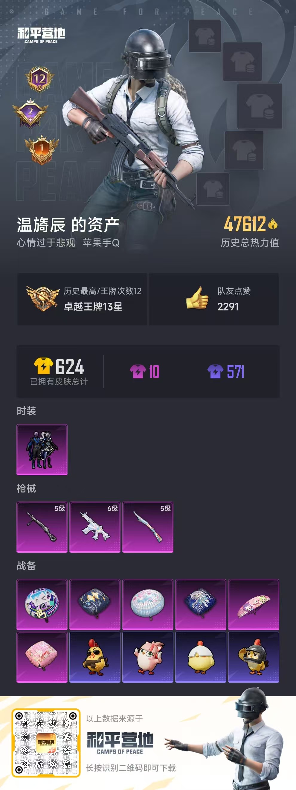 HPCMW418204和平精英账号详情图2