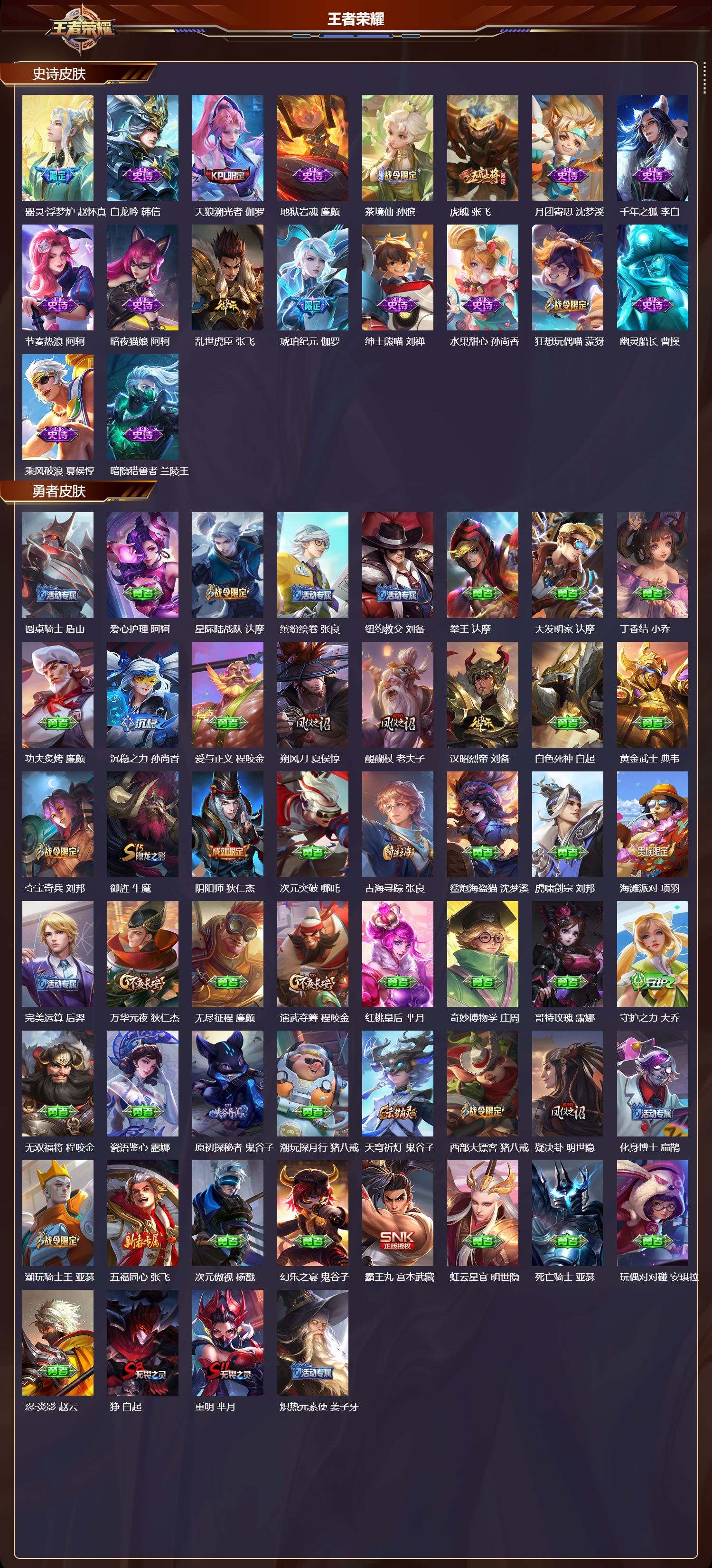 WZMK433958王者荣耀账号详情图3 WZMK433958王者荣耀账号详情图3