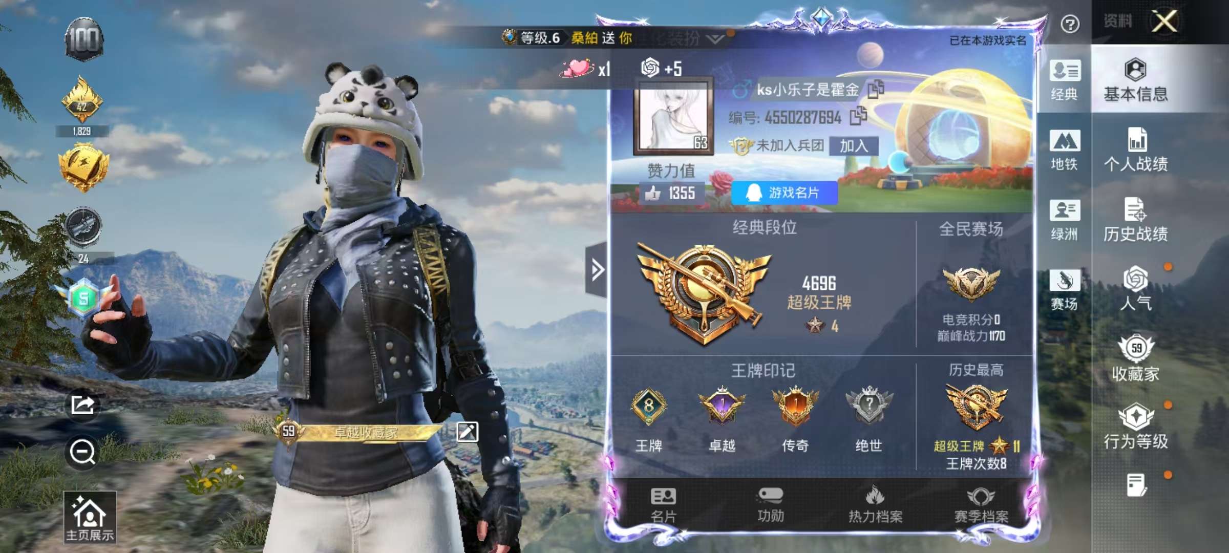 HPSJ415130和平精英账号详情图2