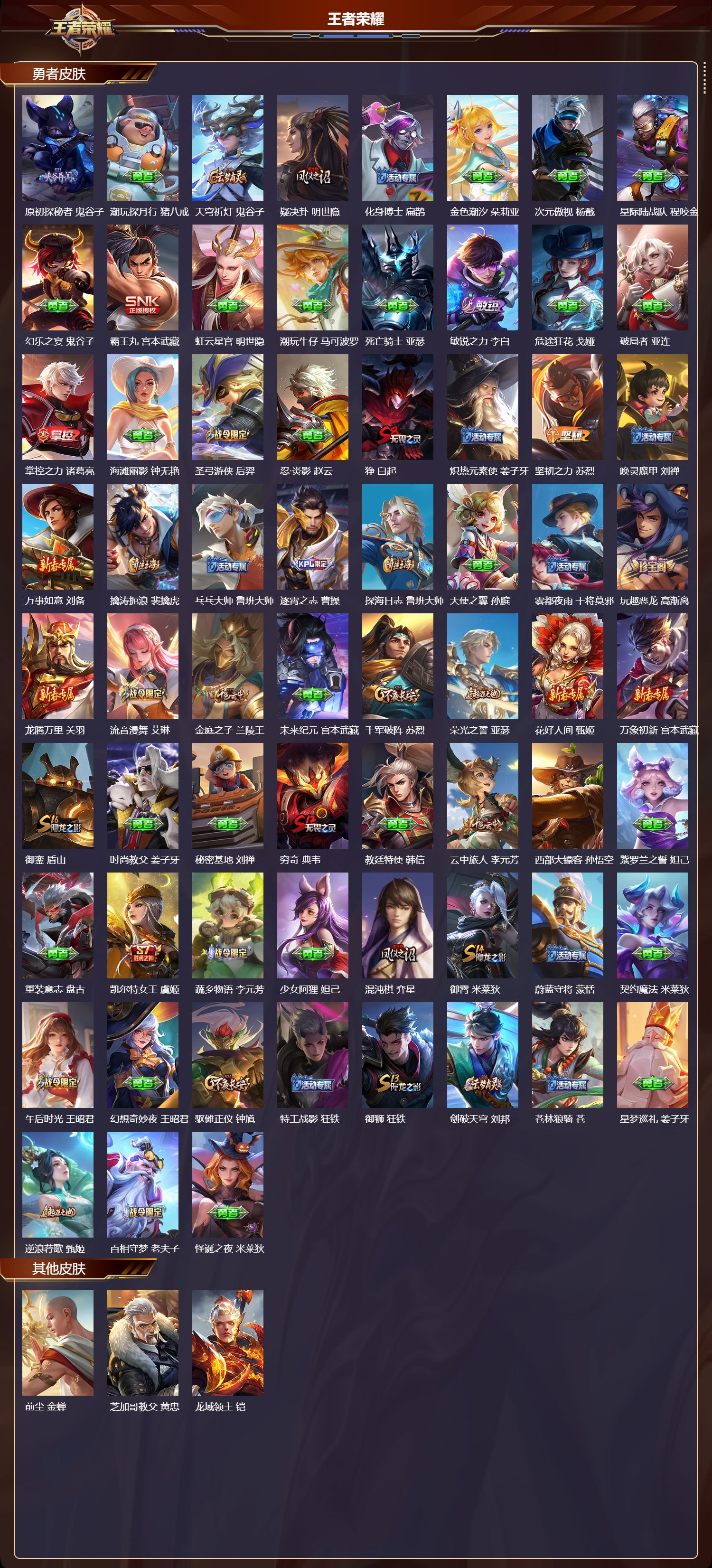 WZQM434049王者荣耀账号详情图5