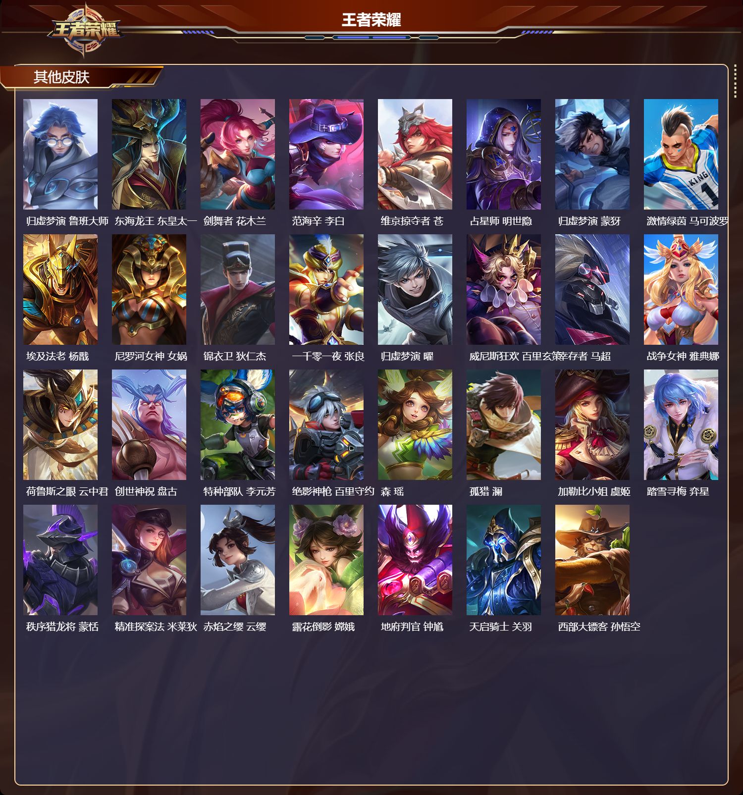 WZCMW430901王者荣耀账号详情图8