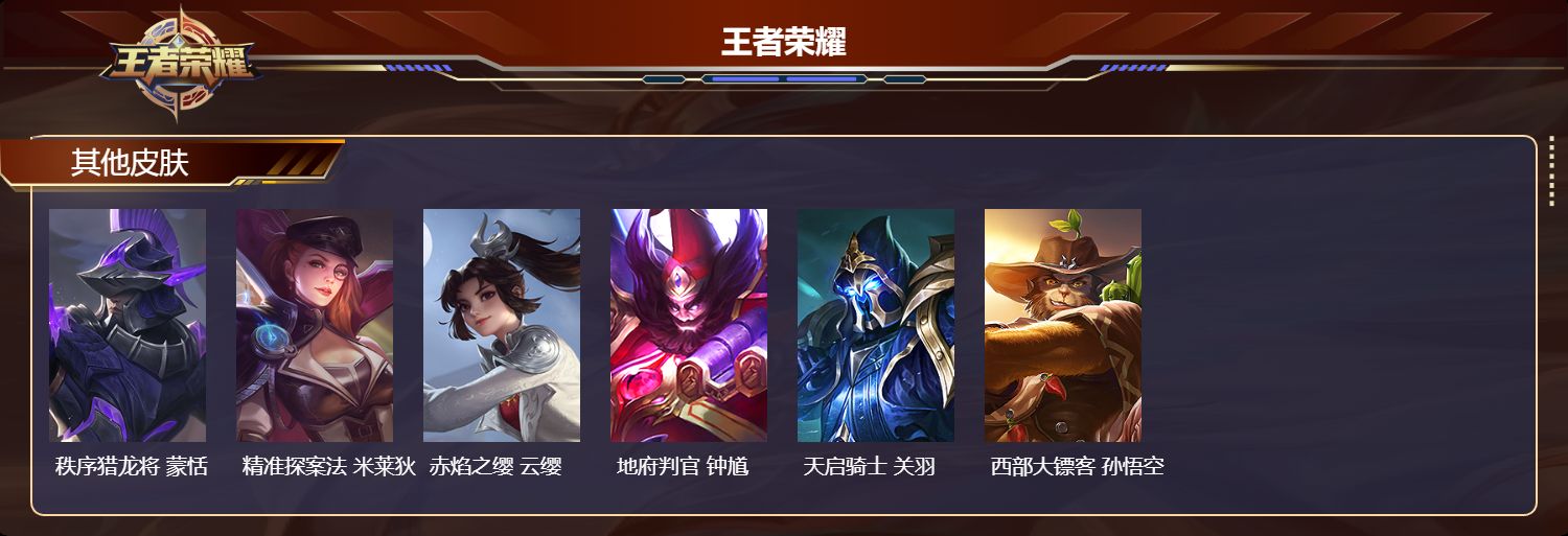 WZQM4158130王者荣耀账号详情图6