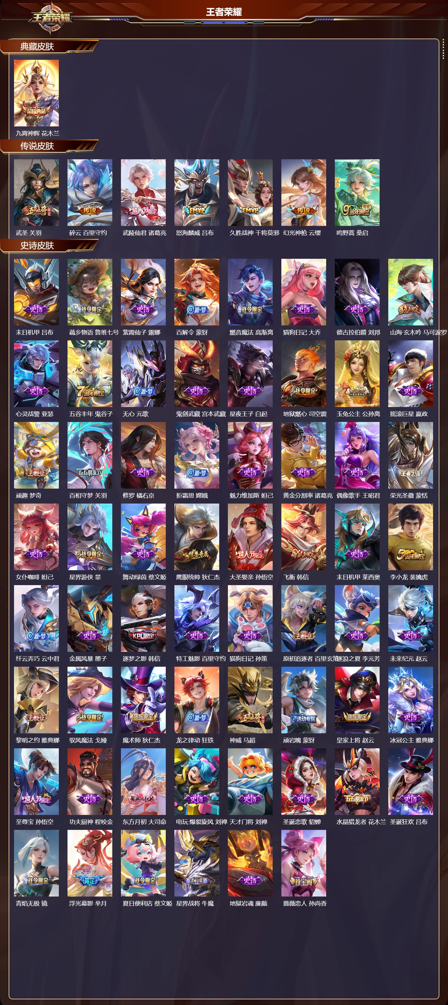 WZCMW4105393王者荣耀账号详情图8