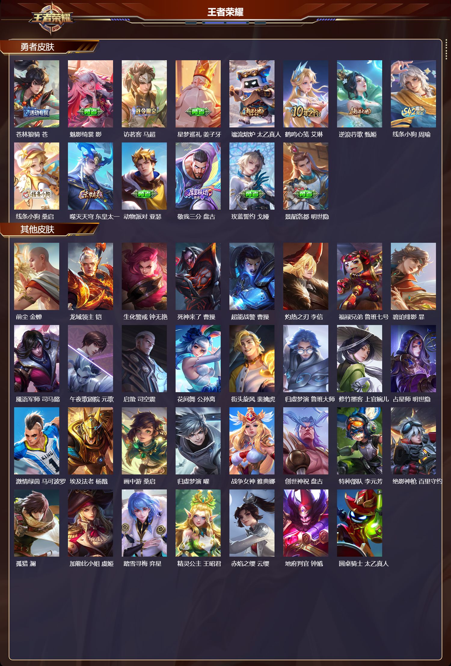 WZCMW4105359王者荣耀账号详情图9