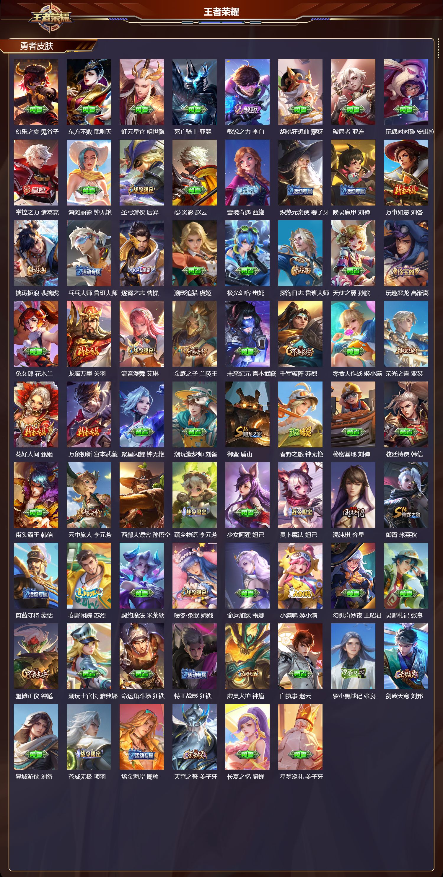 WZCMW4105393王者荣耀账号详情图10