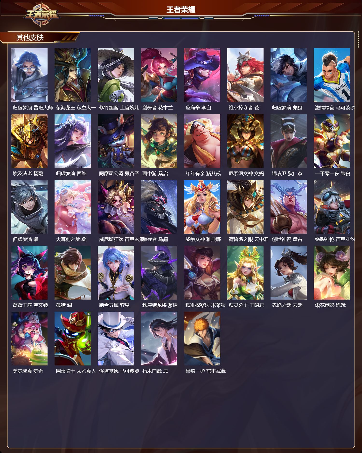 WZCMW4105356王者荣耀账号详情图12