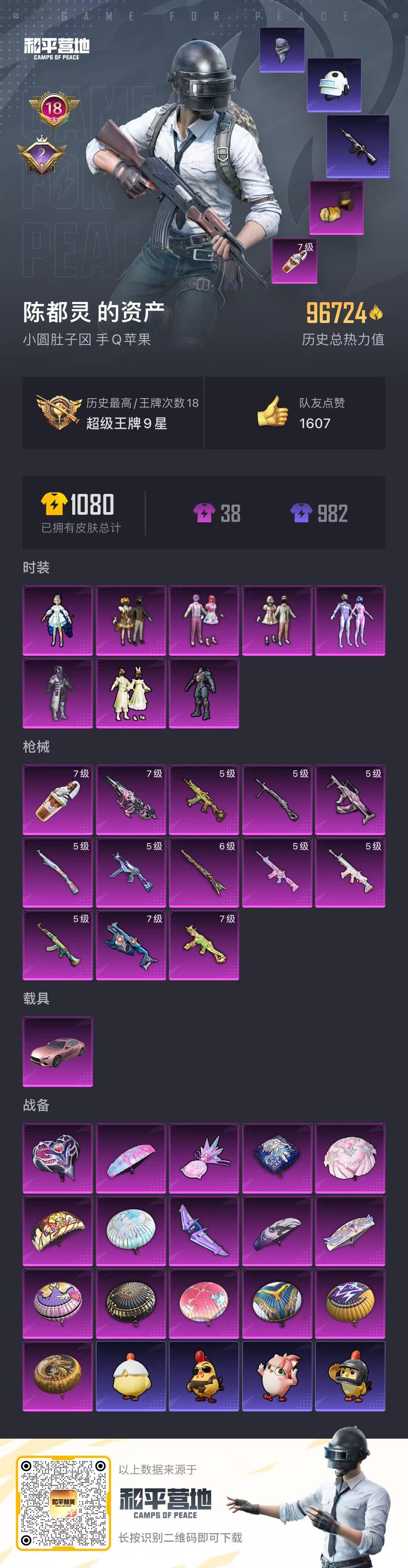 HPCMW459030和平精英账号详情图2