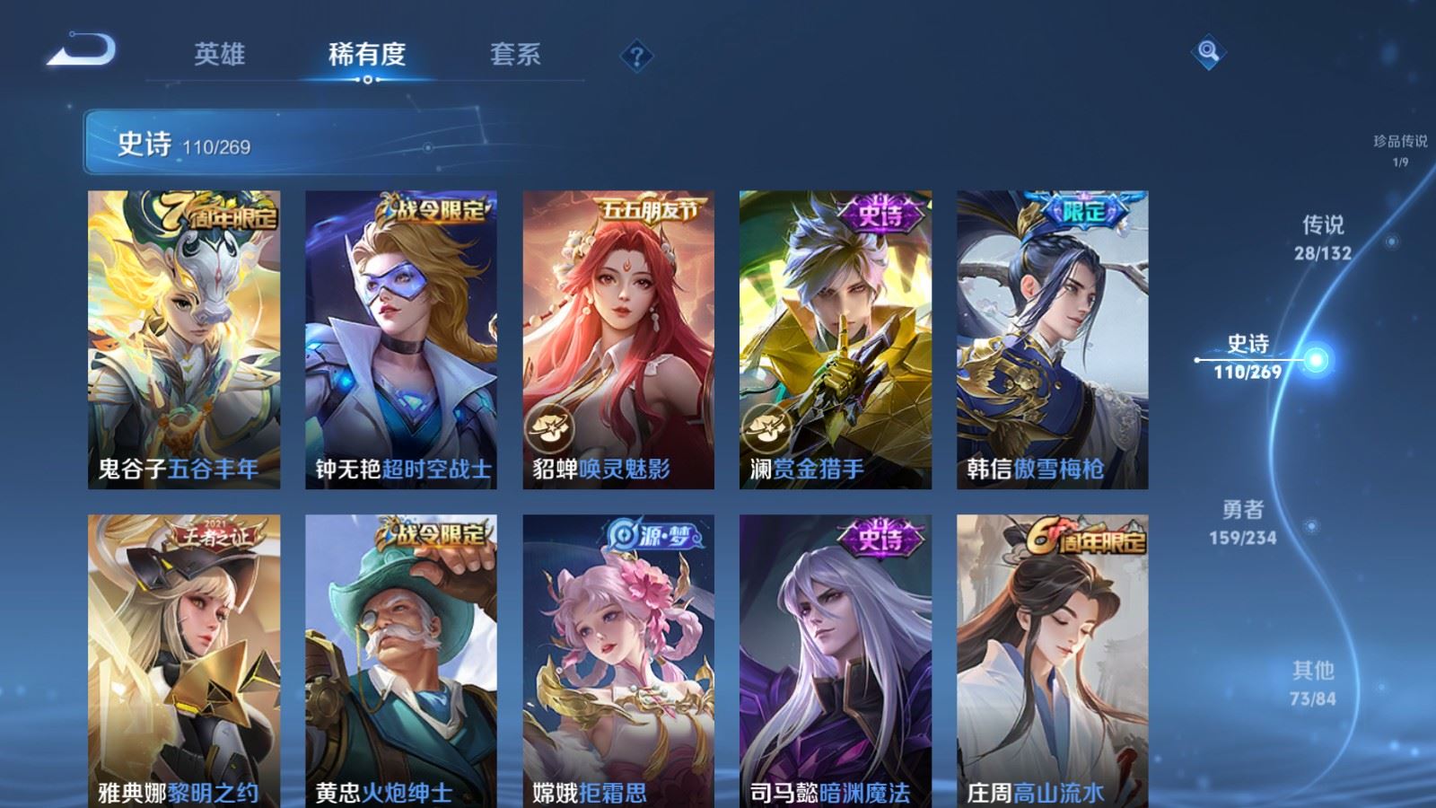 WZLX4221564王者荣耀账号详情图15