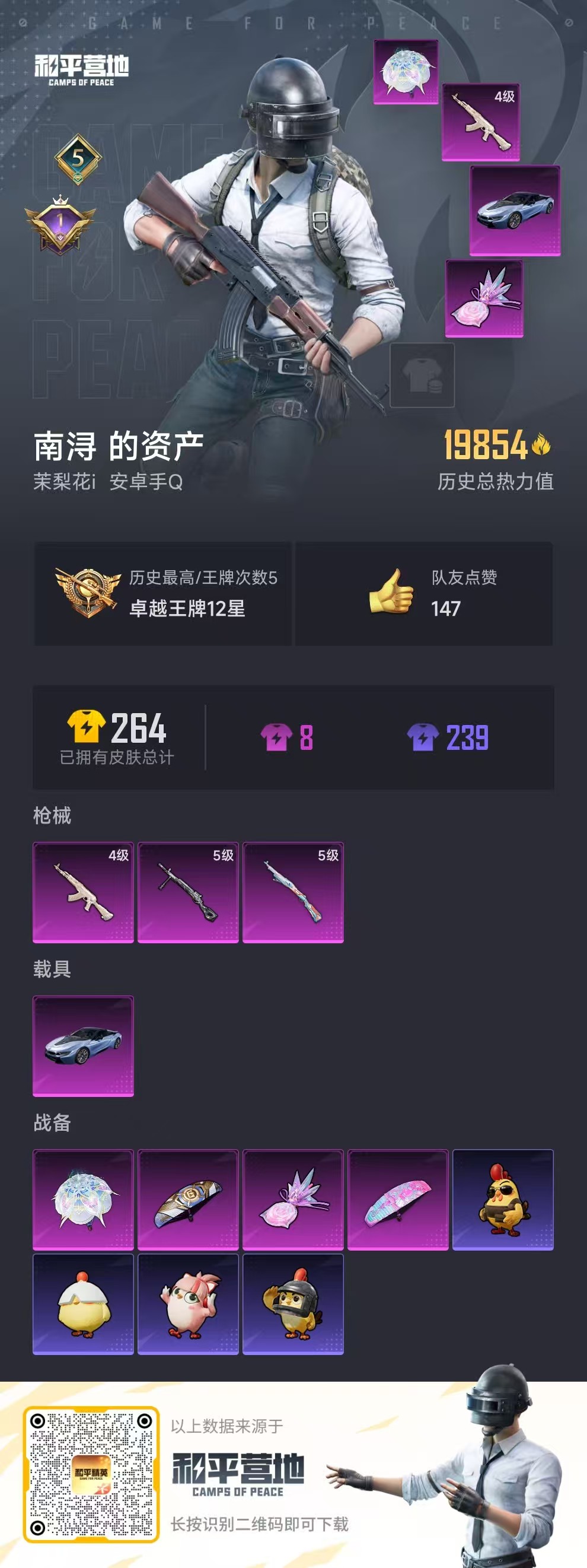 HPCMW455888和平精英账号详情图4