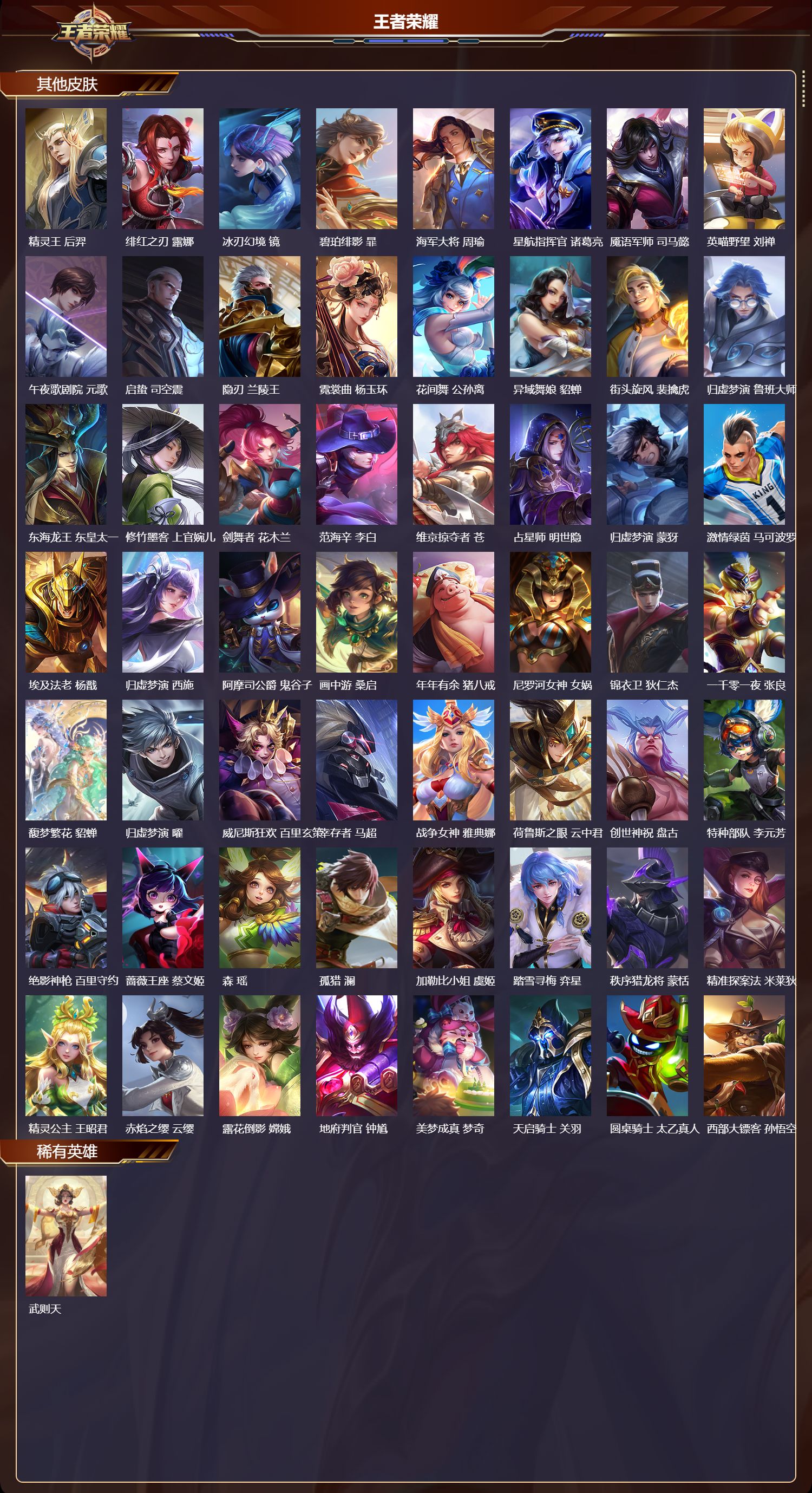 WZCMW4105480王者荣耀账号详情图11