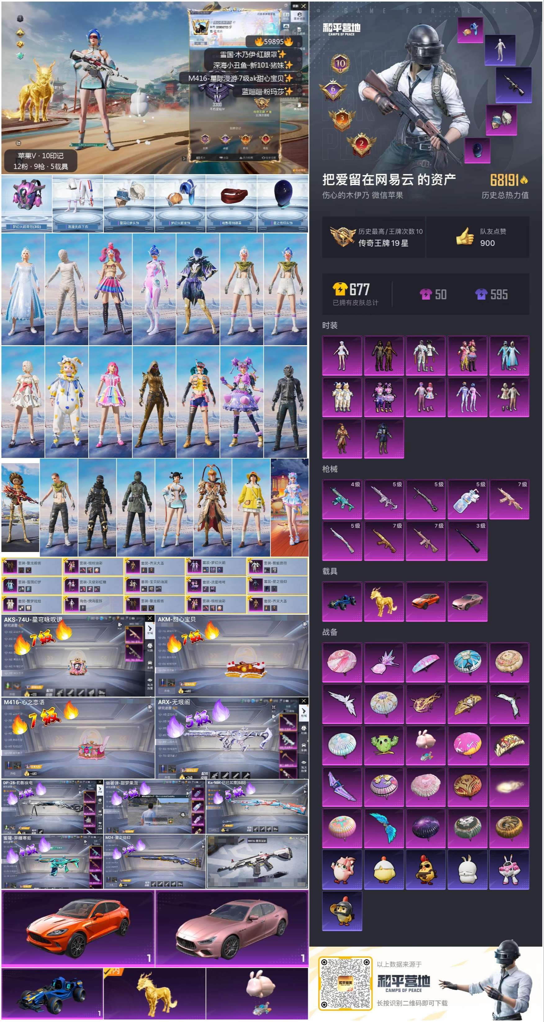 HPSJ454903和平精英账号详情图3