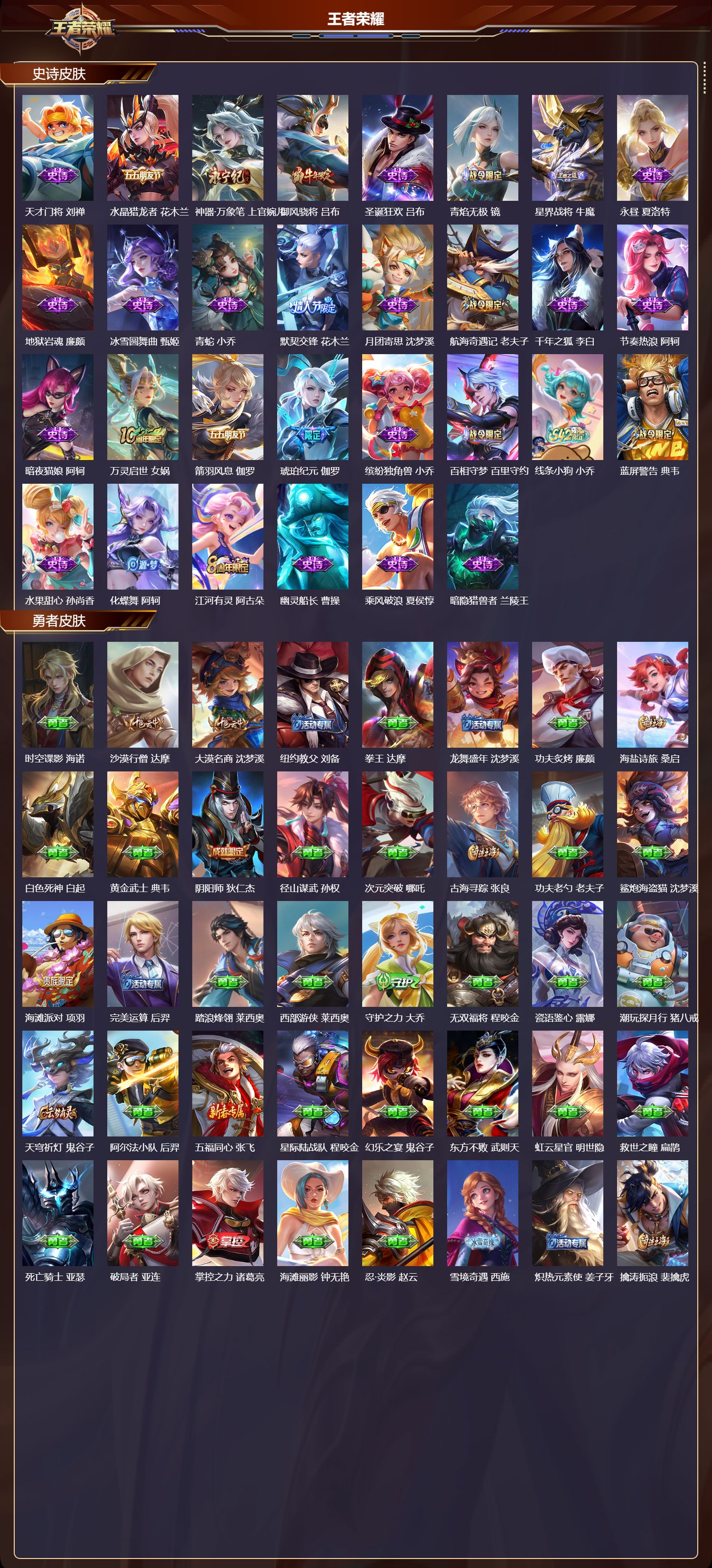 WZQM4107418王者荣耀账号详情图4