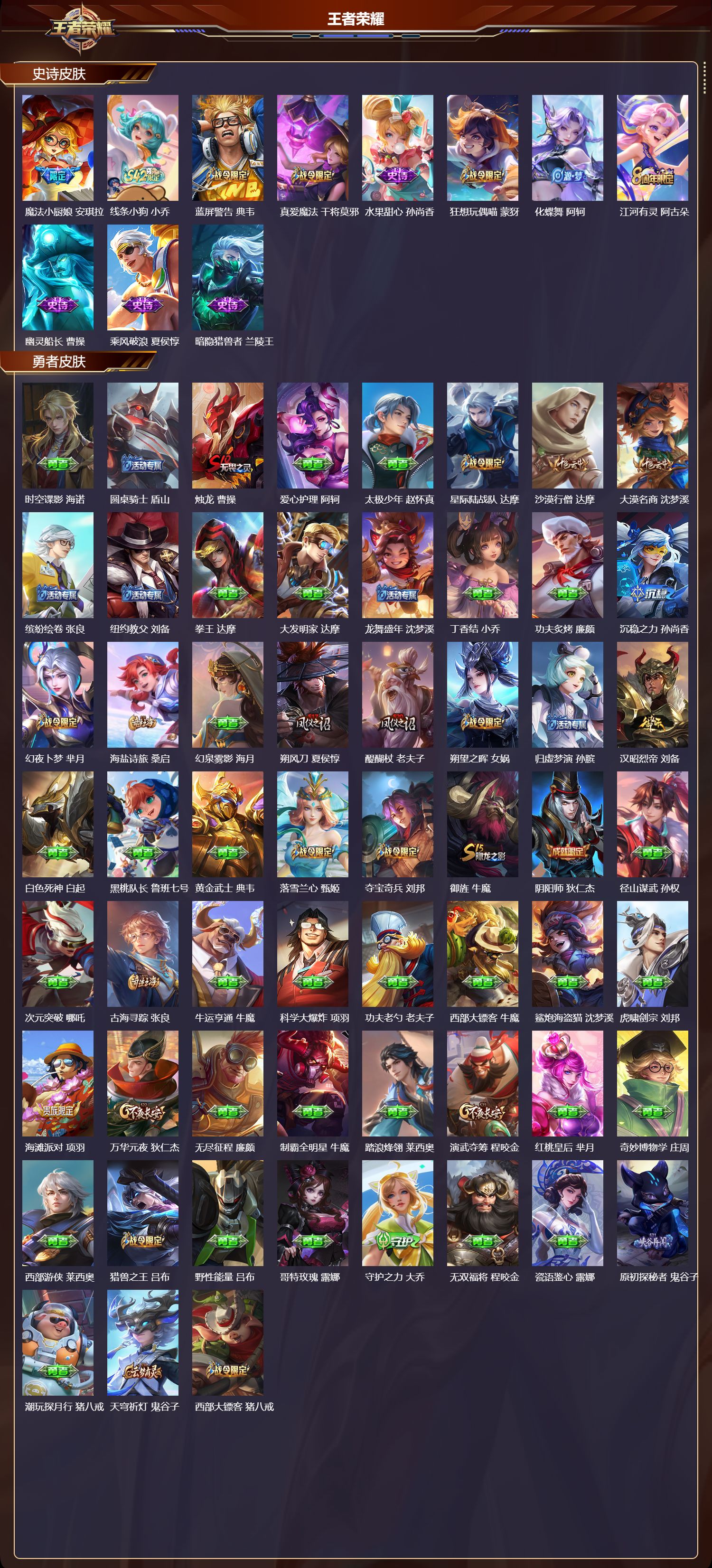 WZCMW4105366王者荣耀账号详情图8